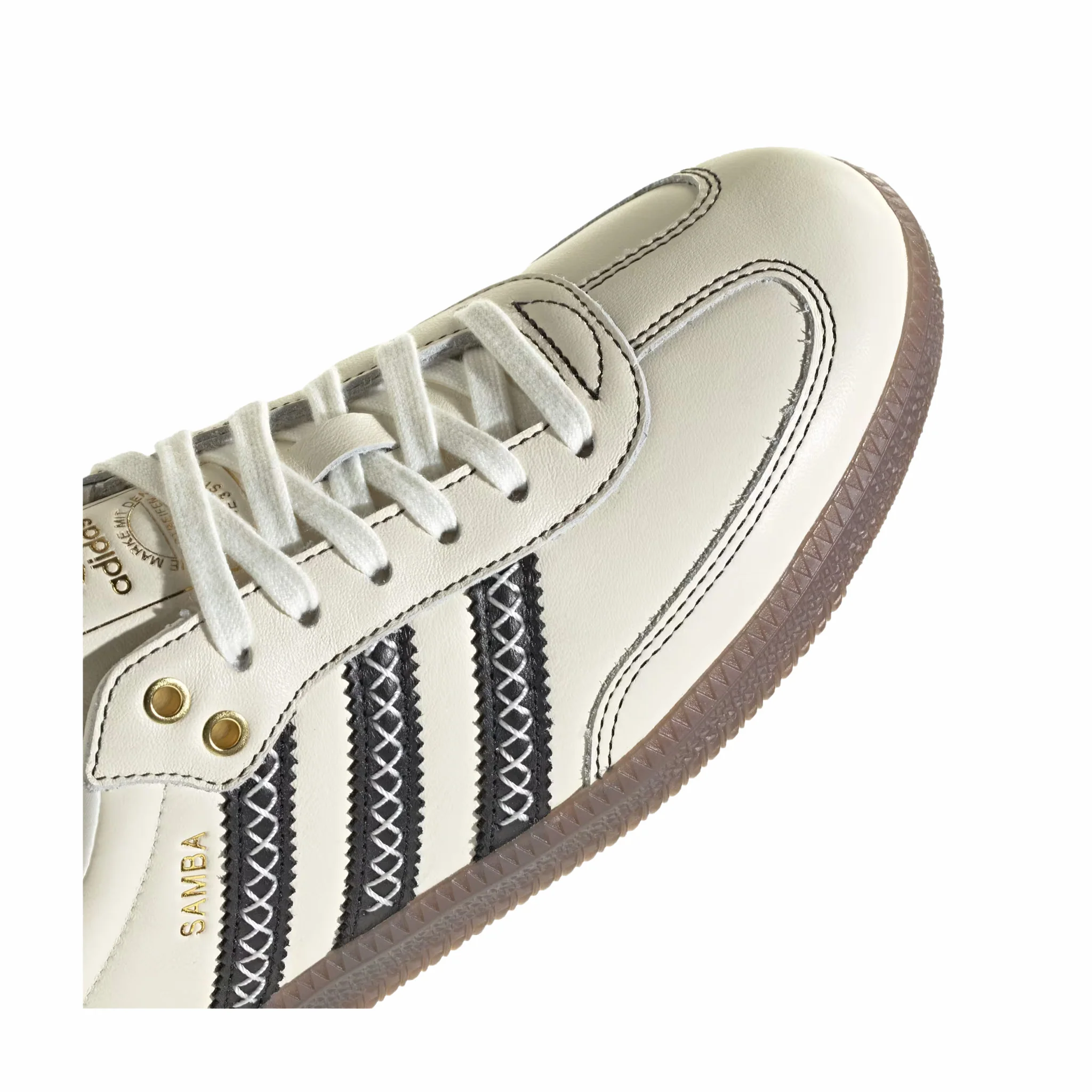 Adidas Unisex Samba OG (Off White/Core Black/Gum) - Image 6
