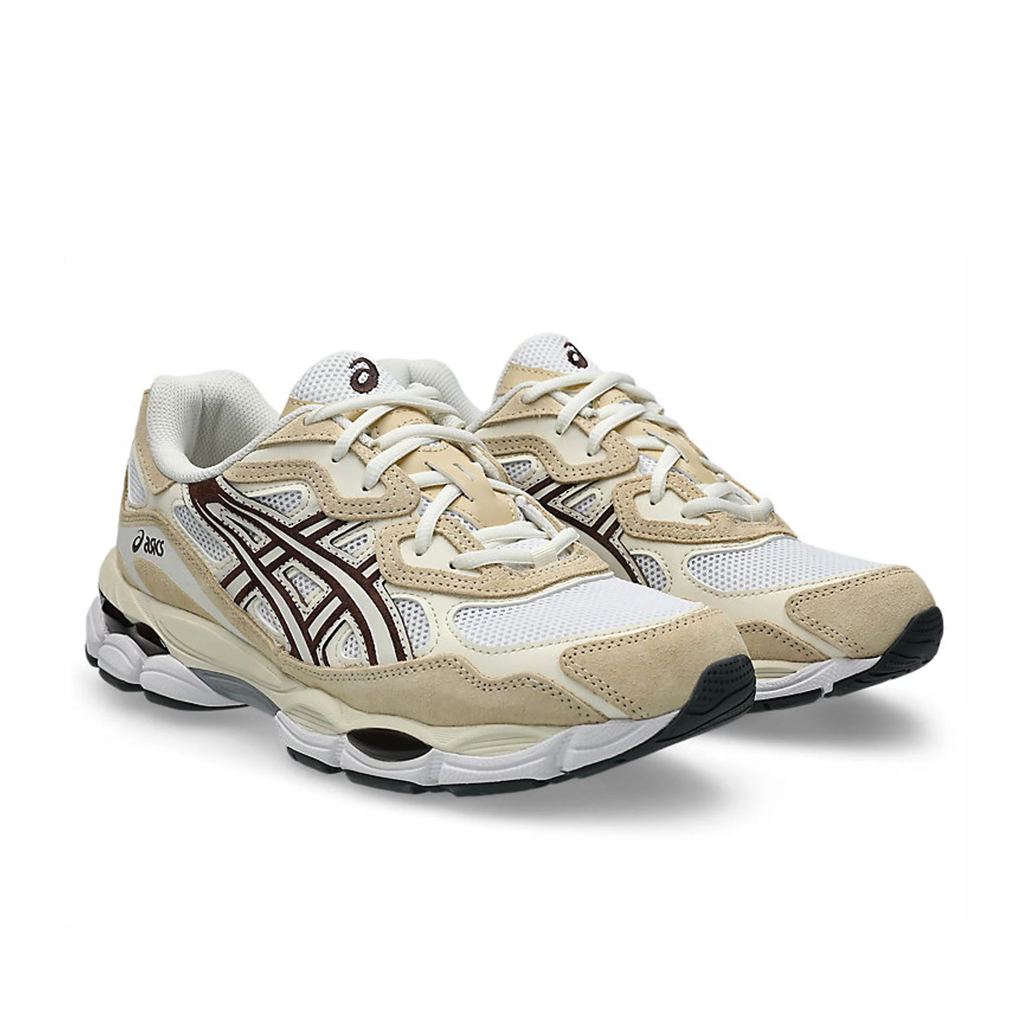 ASICS Men's GEL-NYC (White/Roasted Coffee) - Image 2