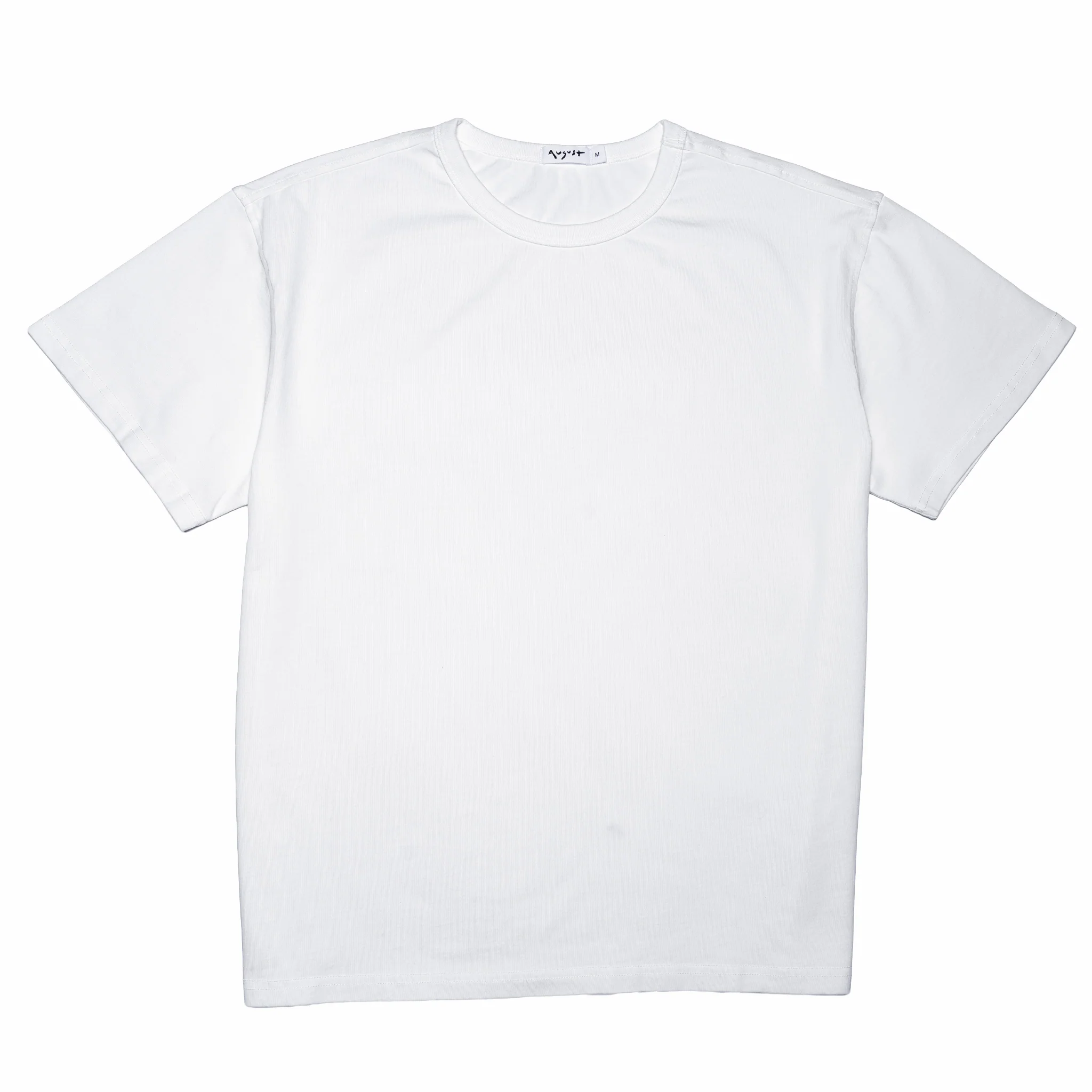 August "Basics" T-Shirt - 6.5oz 100% Cotton (Off White)