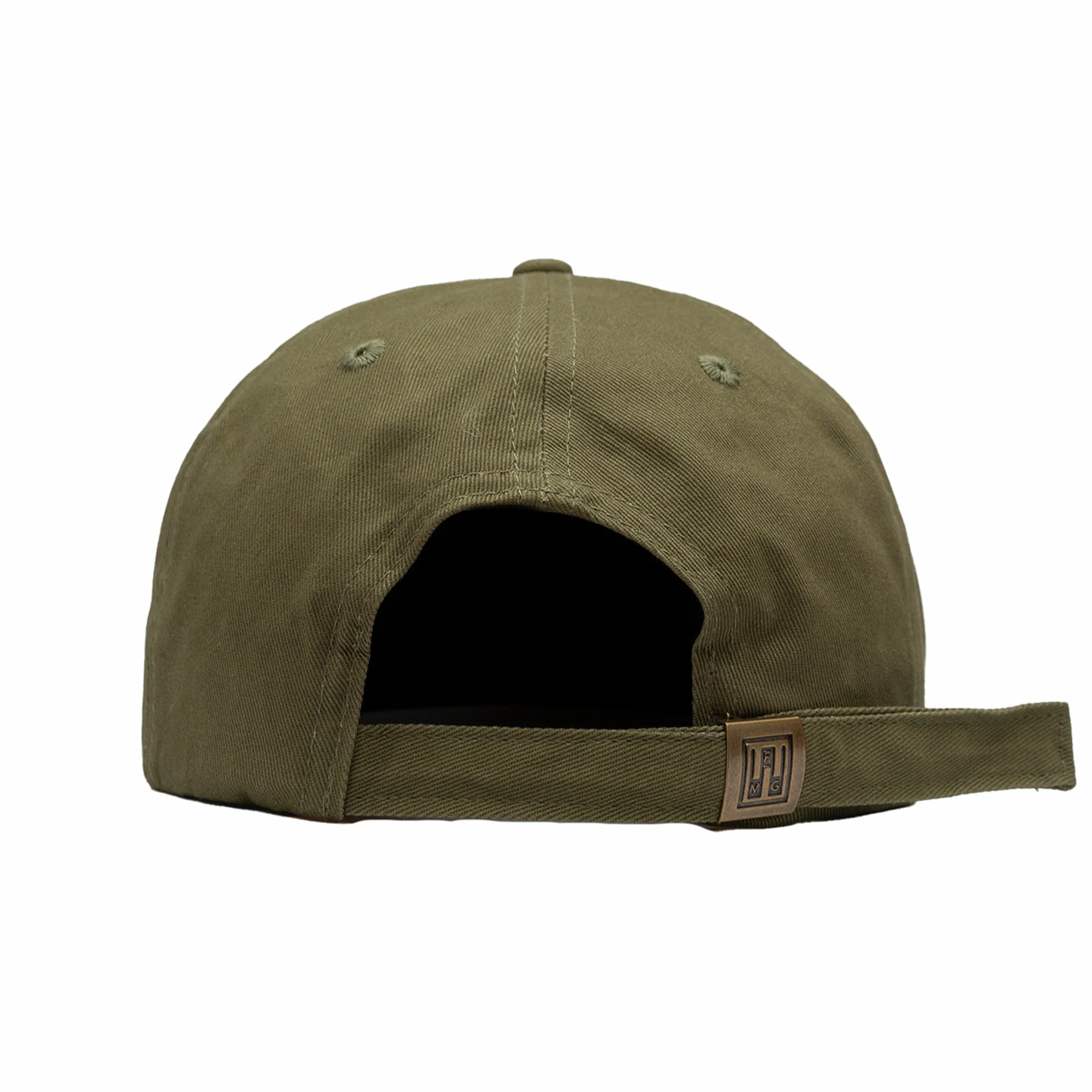 August "Cigar Lounge Logo" 6 Panel Cap (Cactus) - Image 2