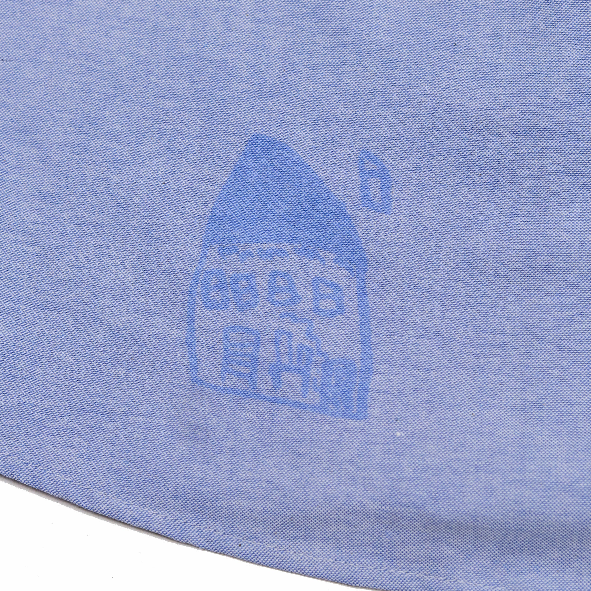August "Father & Son" Scribble Oxford Shirt (Blue) - Image 7