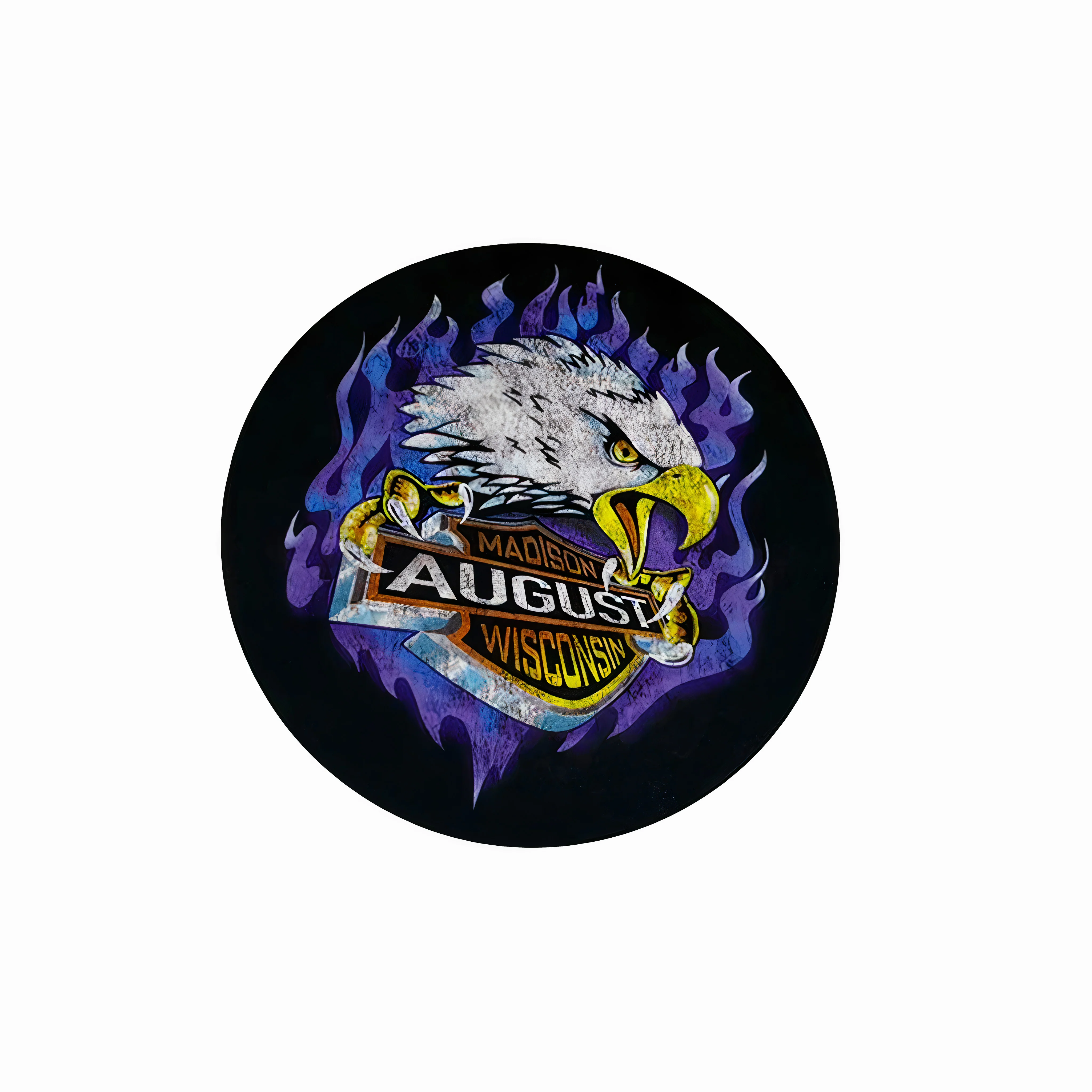 August "Screaming Eagle" Sticker