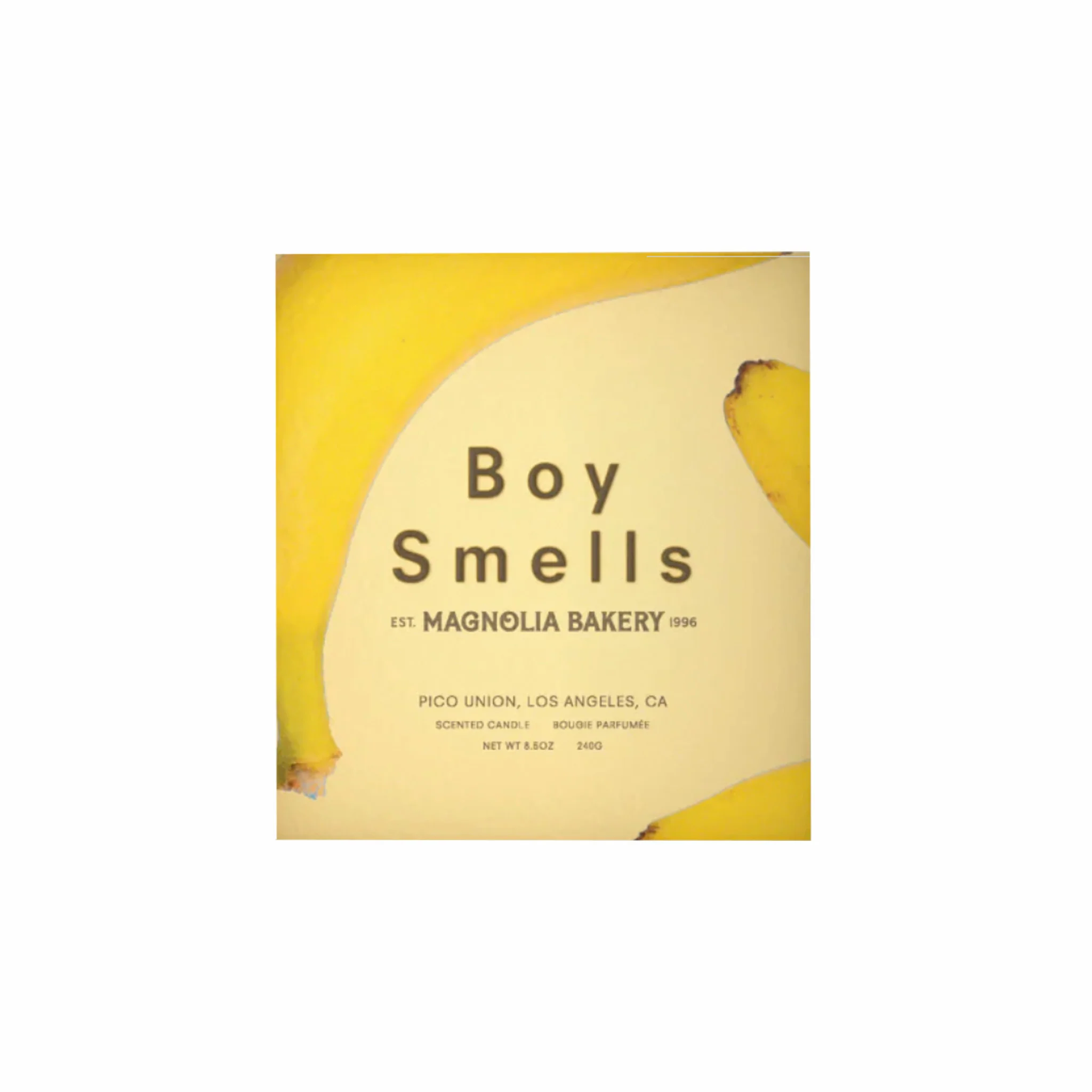 Boy Smells "Banana Pudding" Candle - Image 2