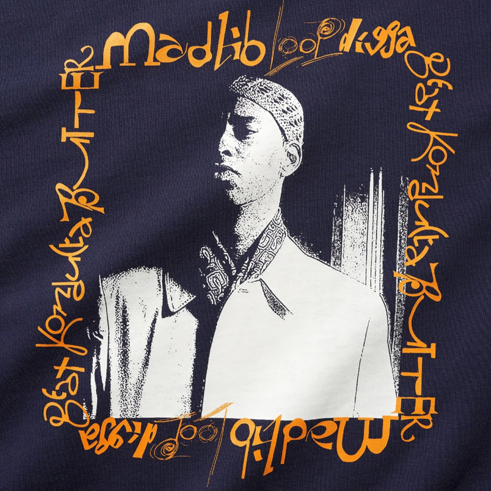 Butter Goods Loop Digga Crewneck (Washed Navy) - Image 2