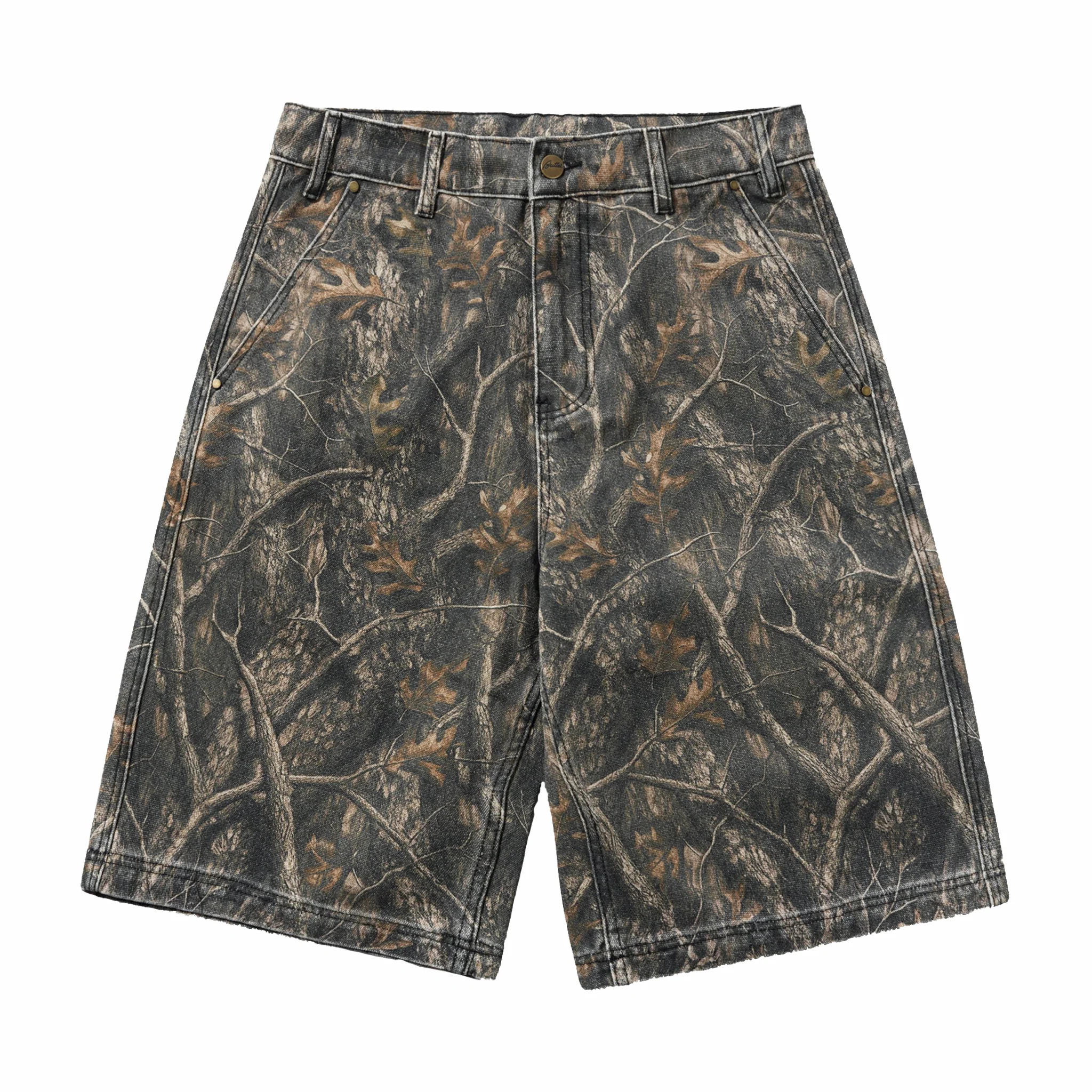 Butter Goods Work Shorts (Forest Camo)