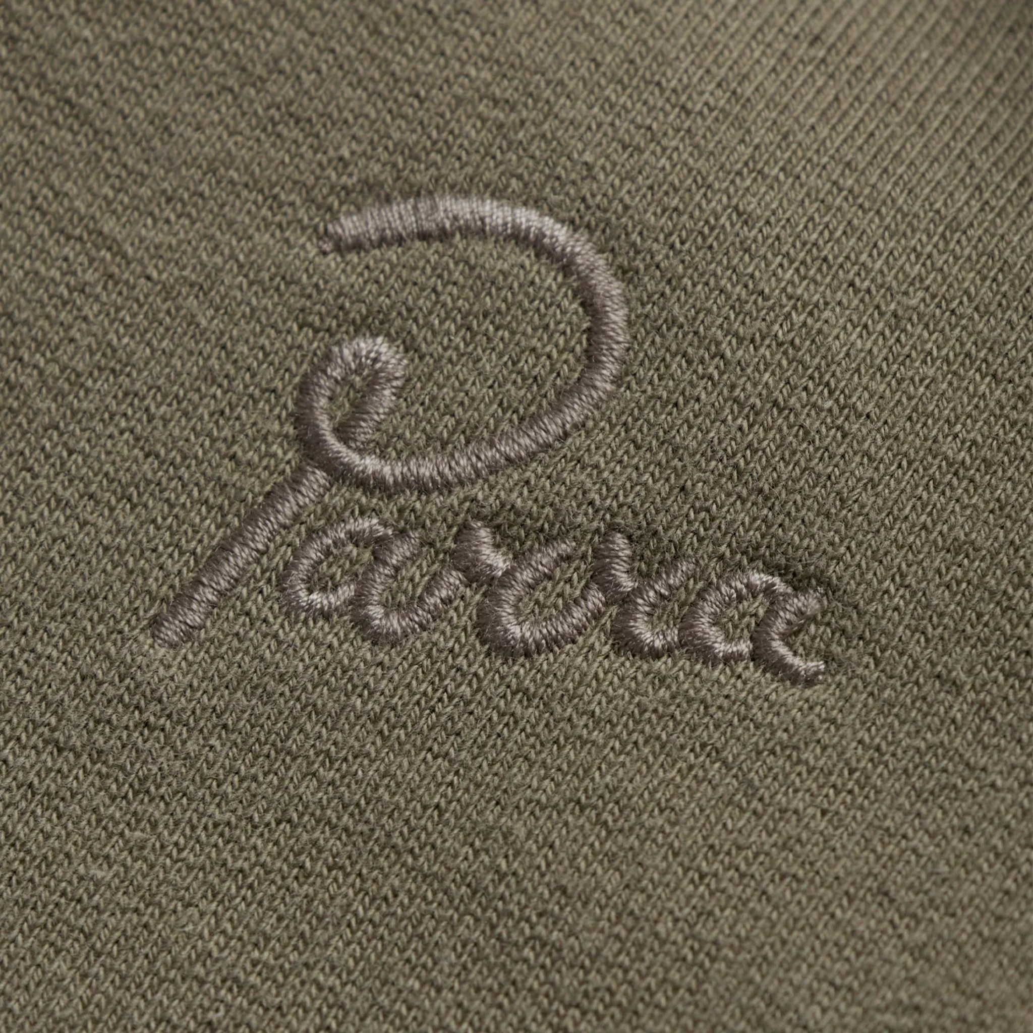 By Parra Script Logo Hooded Sweatshirt (Mushroom) - Image 2