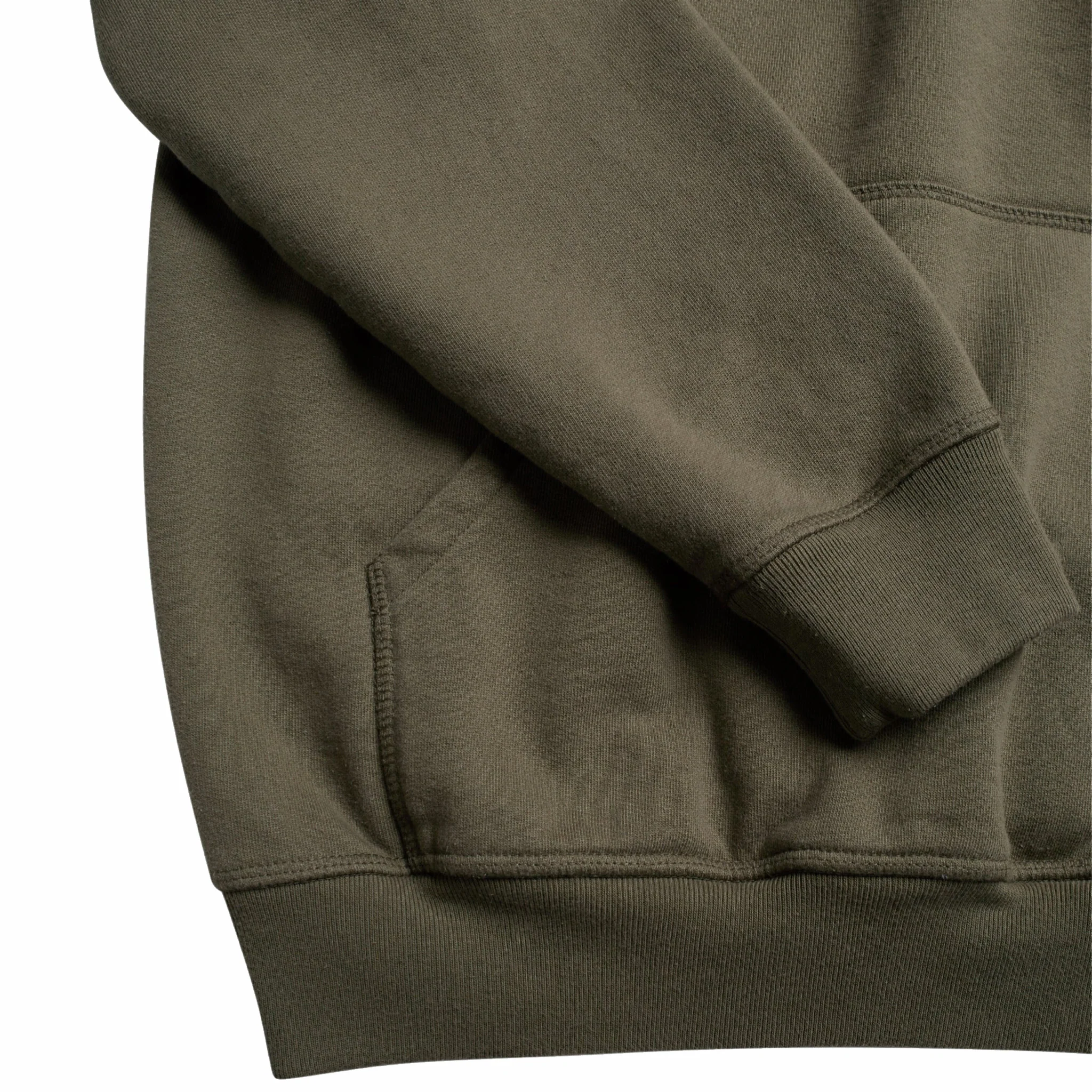 By Parra Script Logo Hooded Sweatshirt (Mushroom) - Image 3
