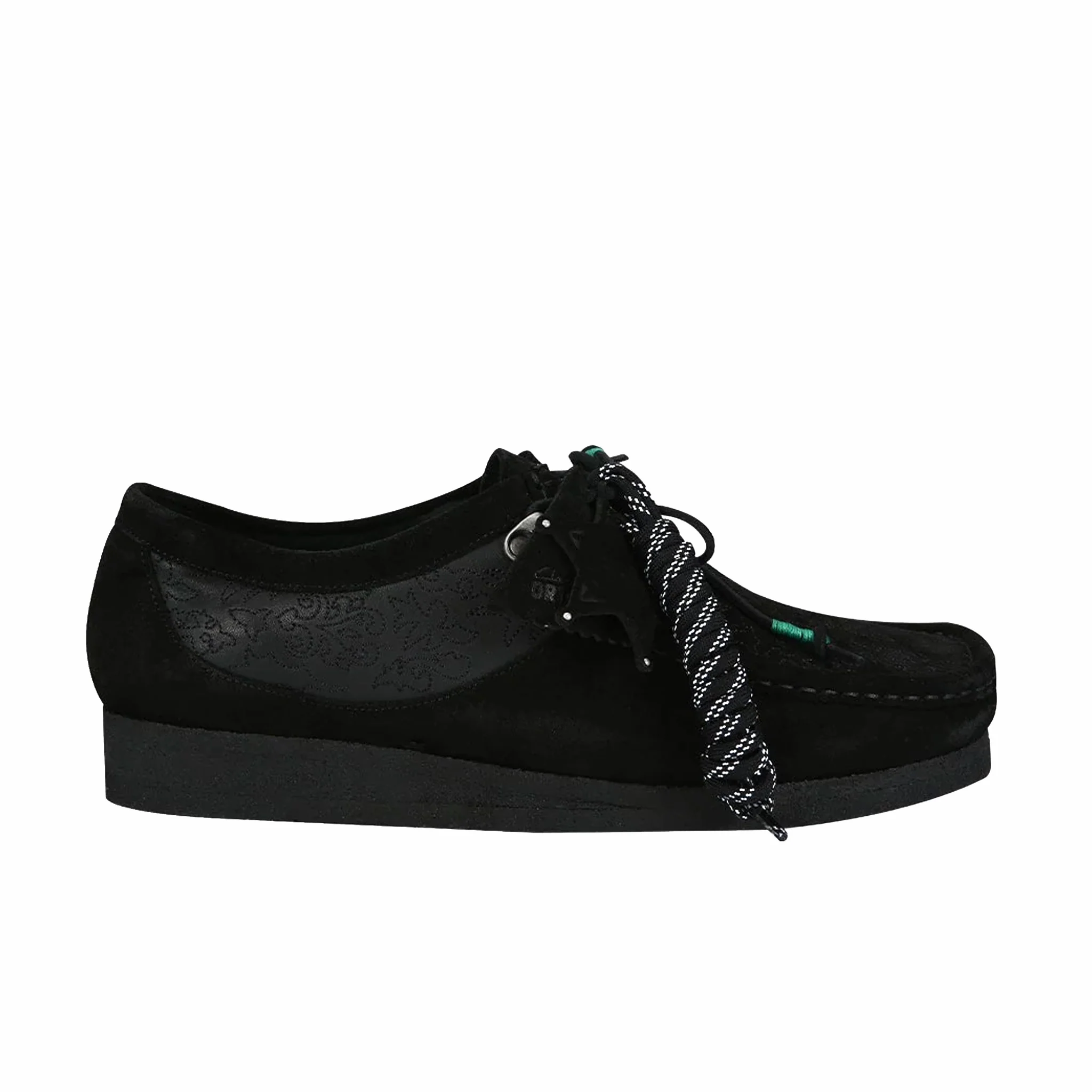 Clarks x Andersson Bell "ADSB" Wallabee Embroidery (Black)