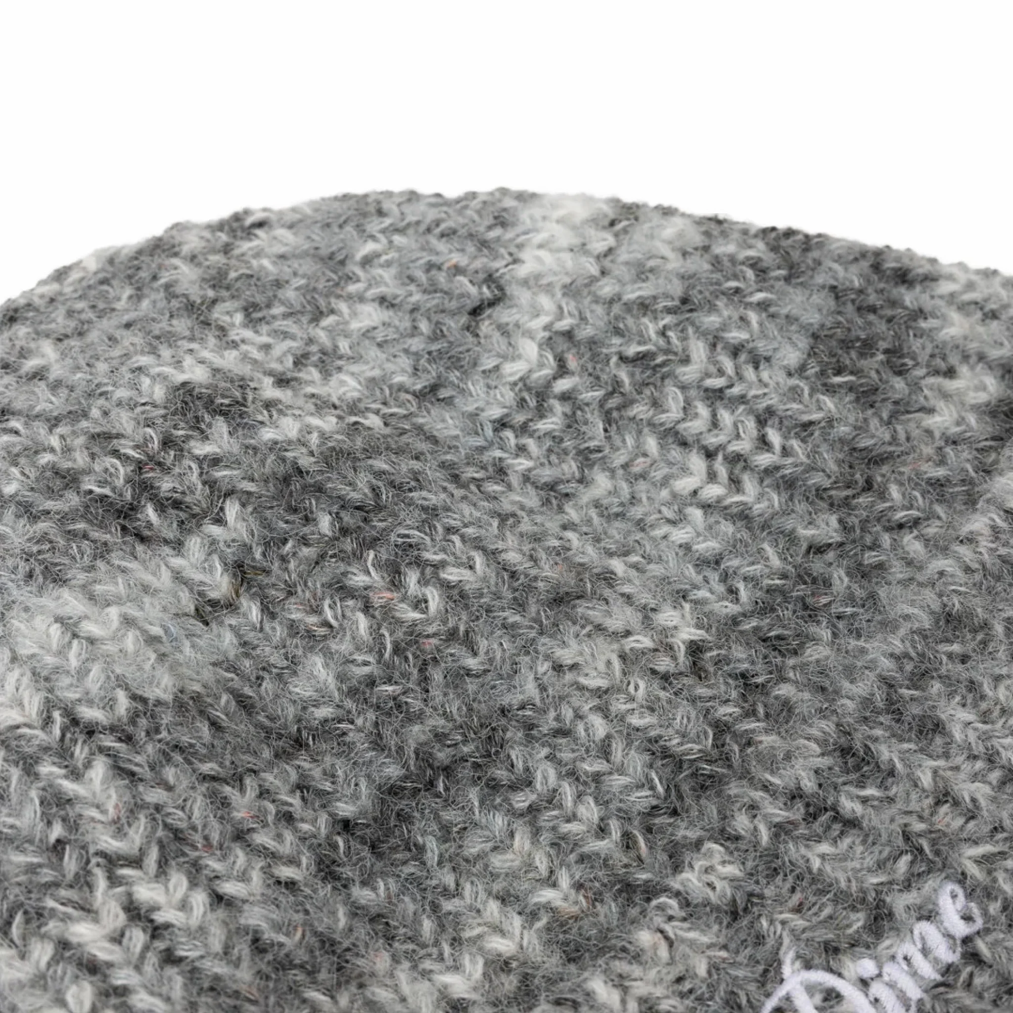 Dime Fuzzy Fold Beanie (Charcoal Multi) - Image 2