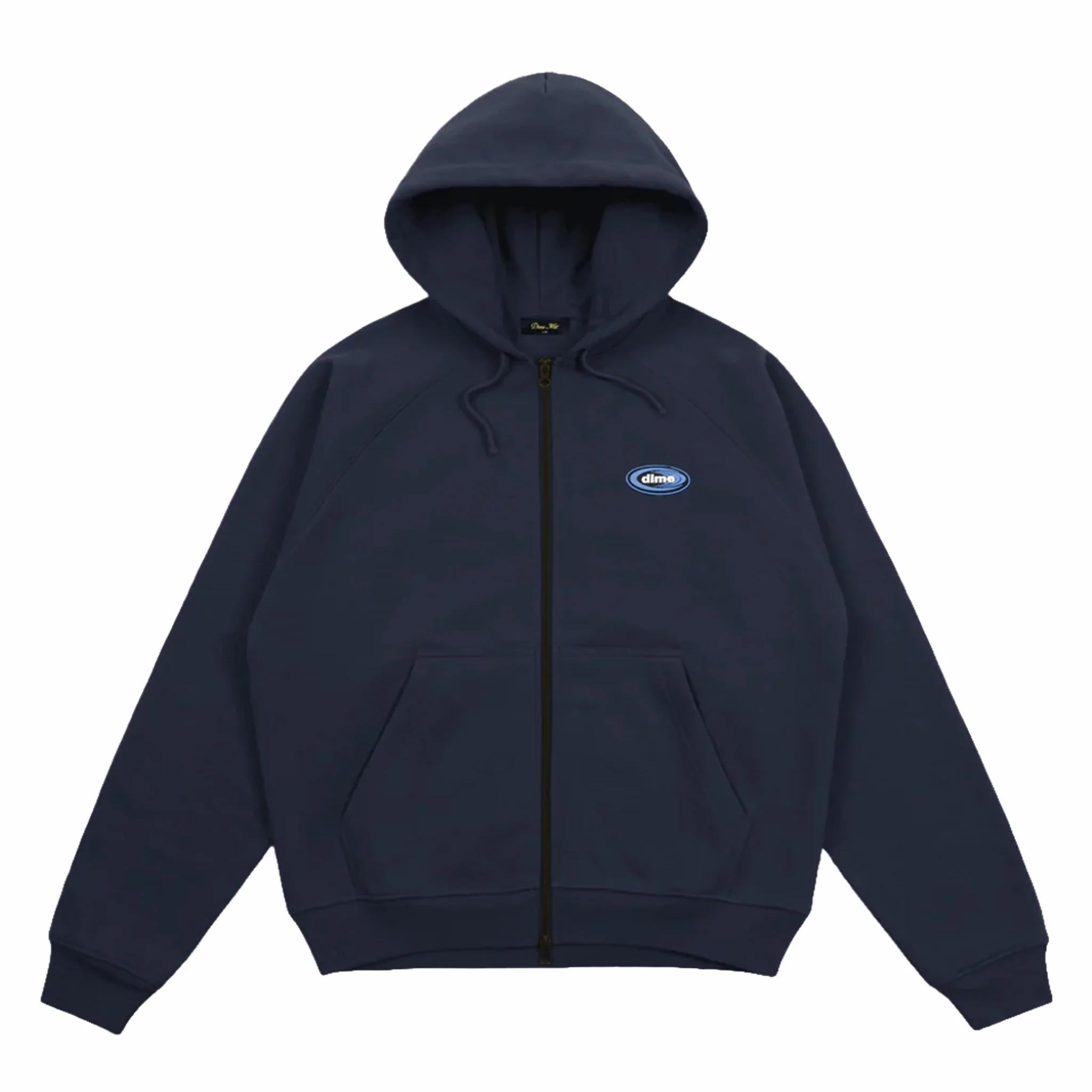 Dime Marathon Zip Hoodie (Navy)