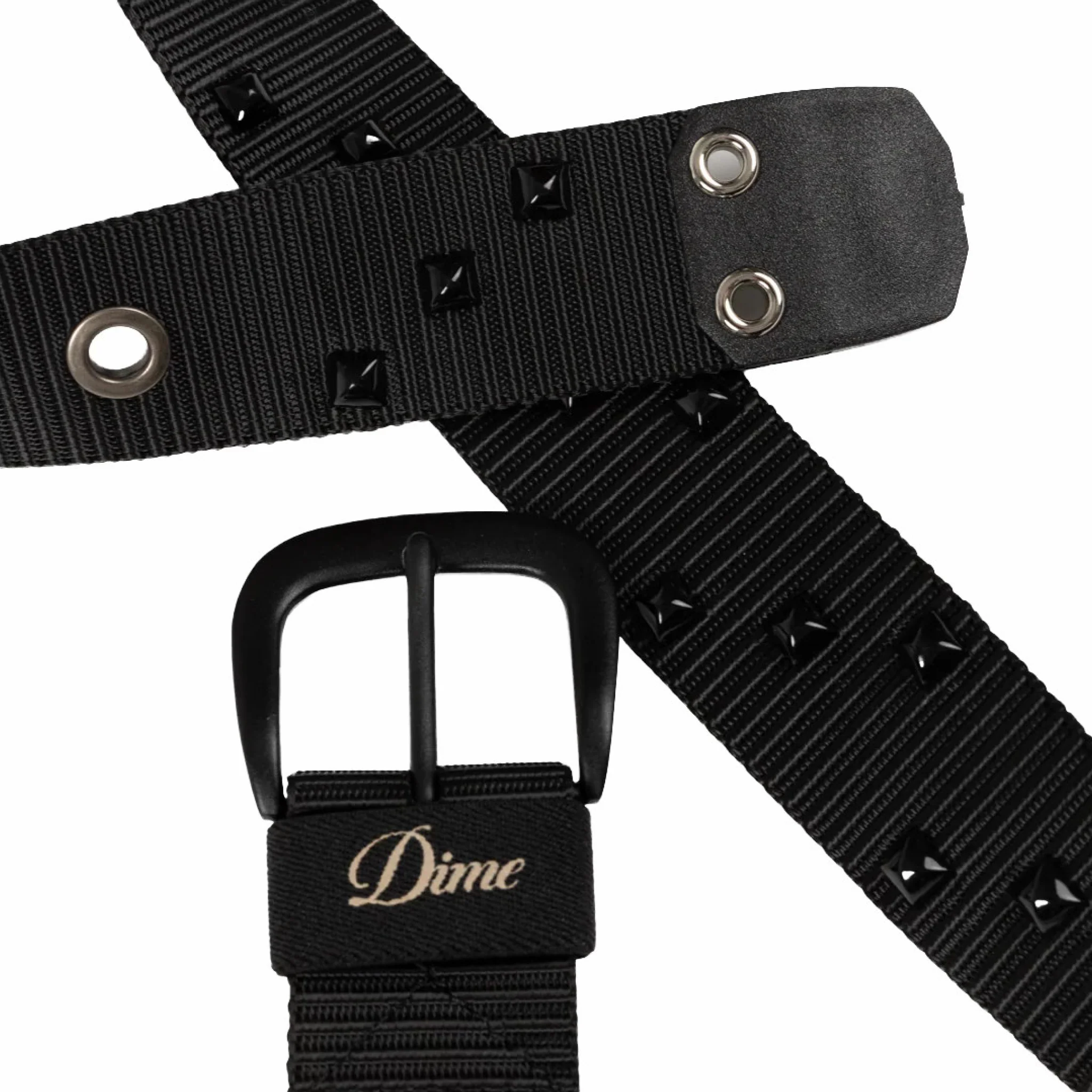 Dime Studded Belt (Black) - Image 2