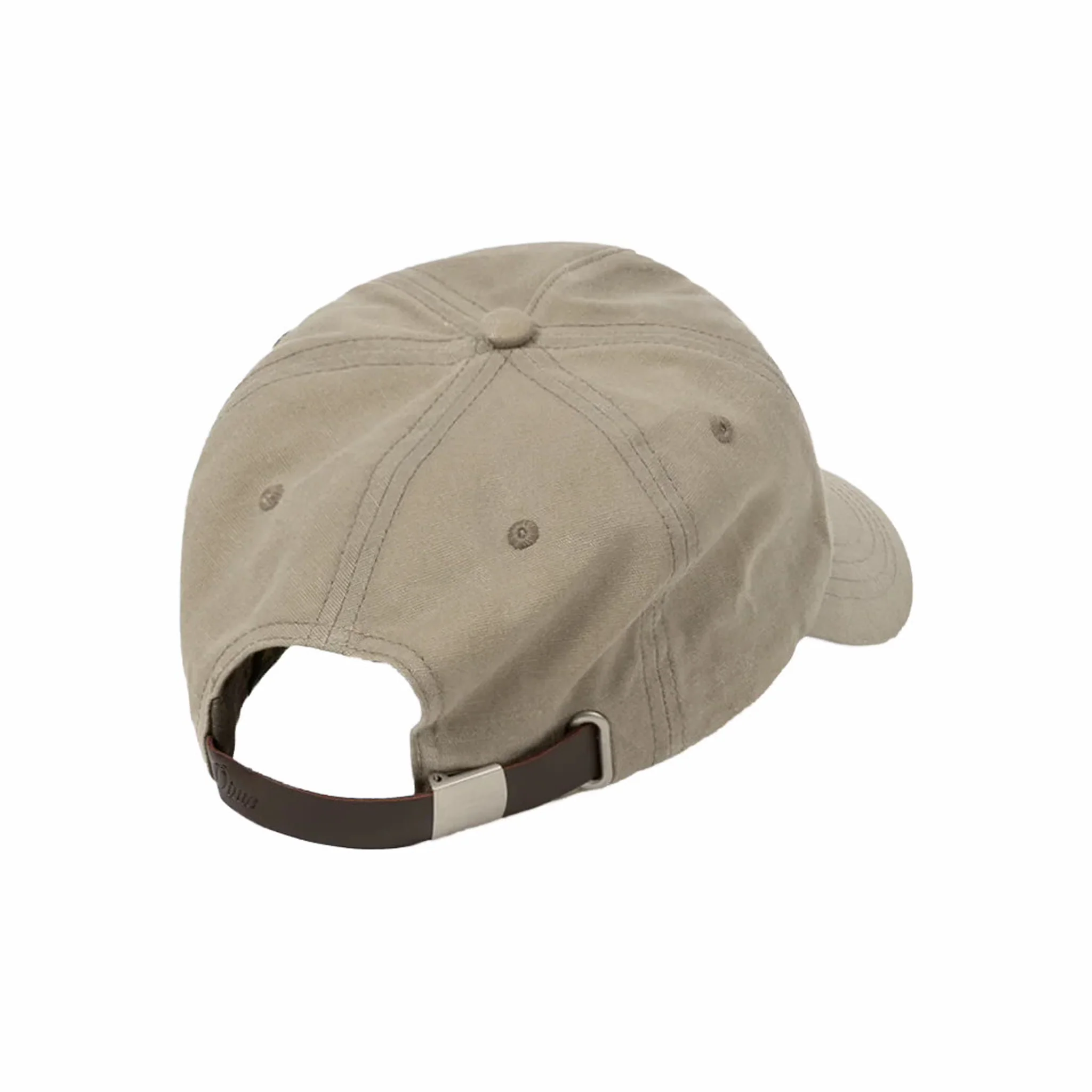 Dime Waxed Worker Cap (Taupe) - Image 2