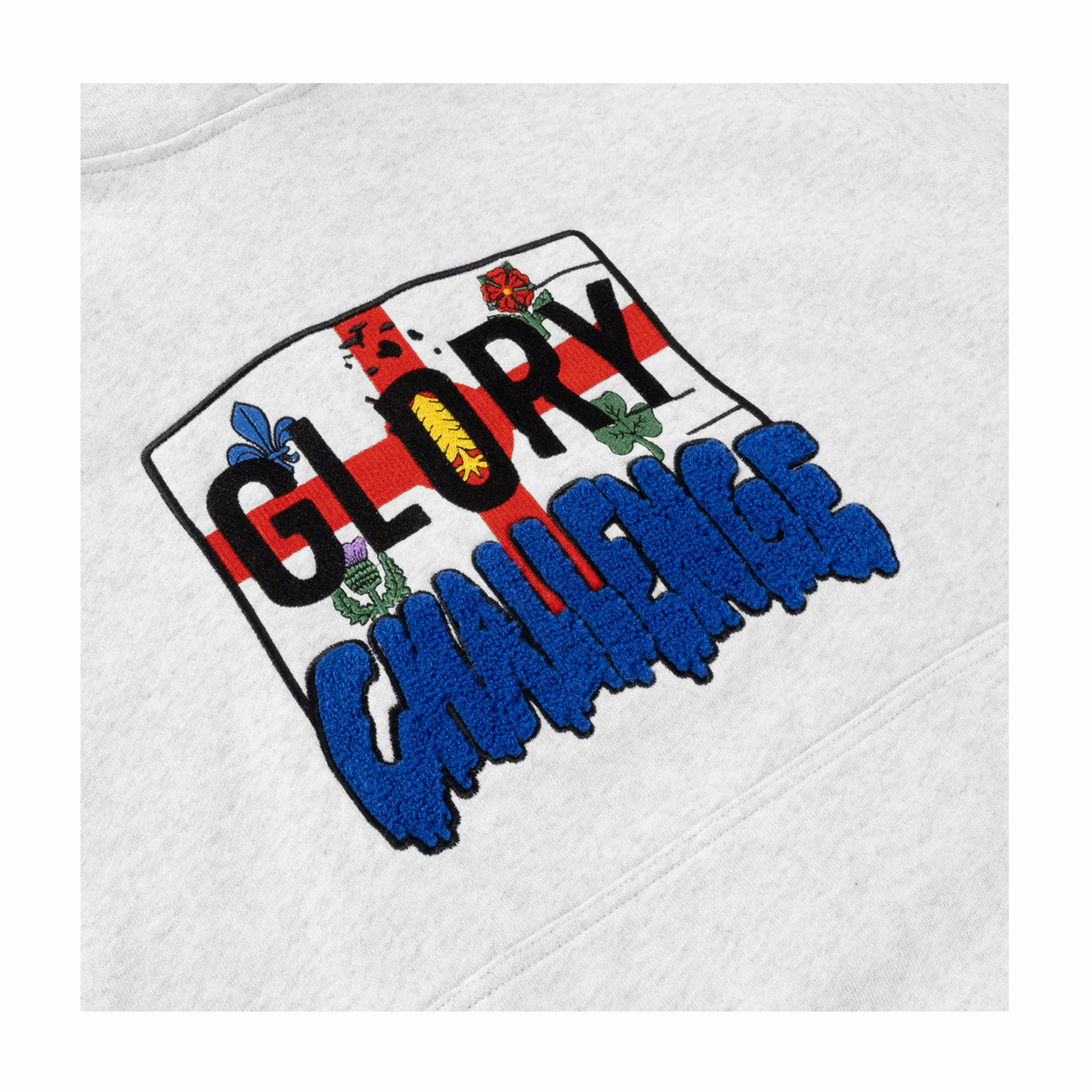 Dime x Glo Gang Glo Dime Glory Challenge Hoodie (Ash) - Image 2