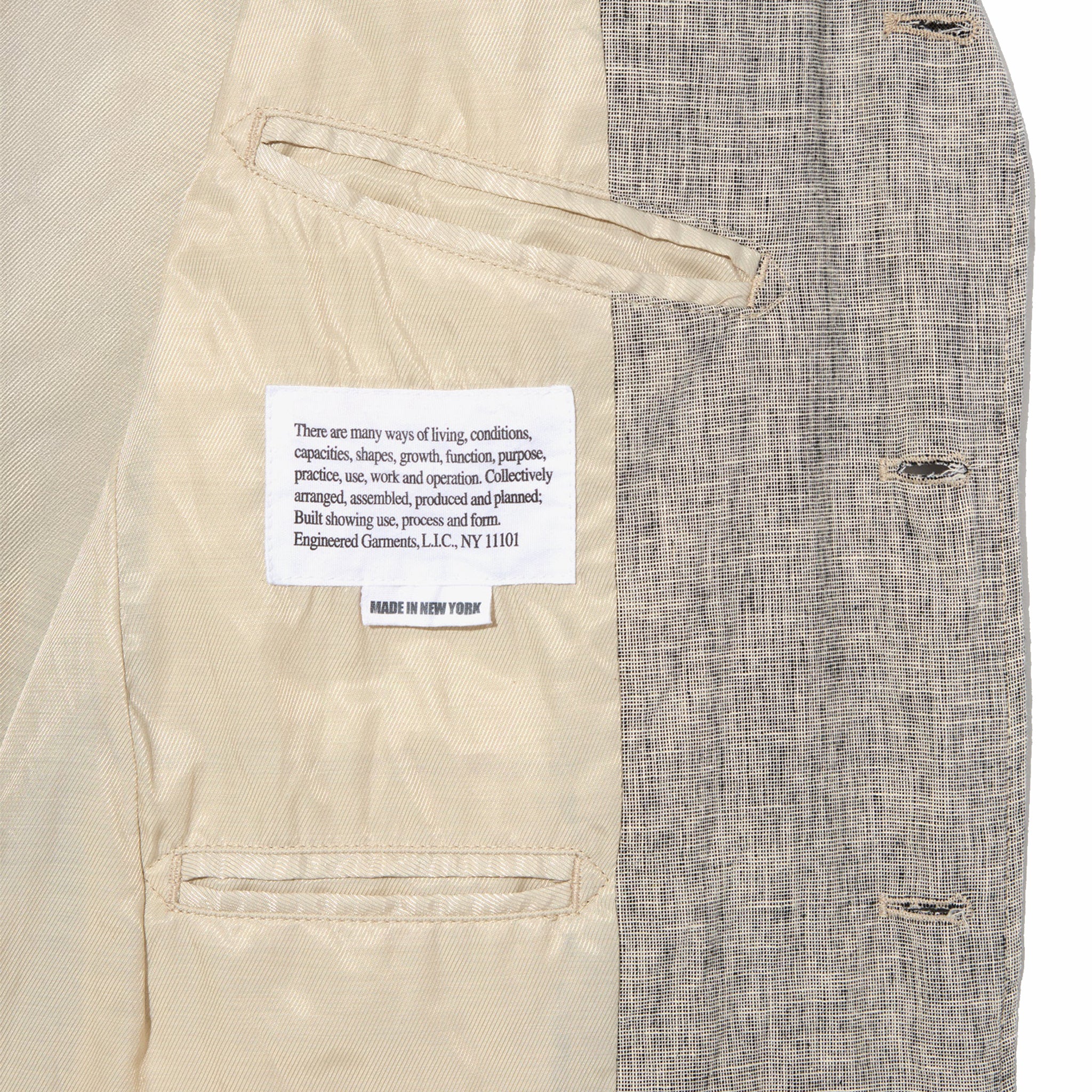 Engineered Garments Andover Jacket - CL Melange (Heather Grey) - Image 3