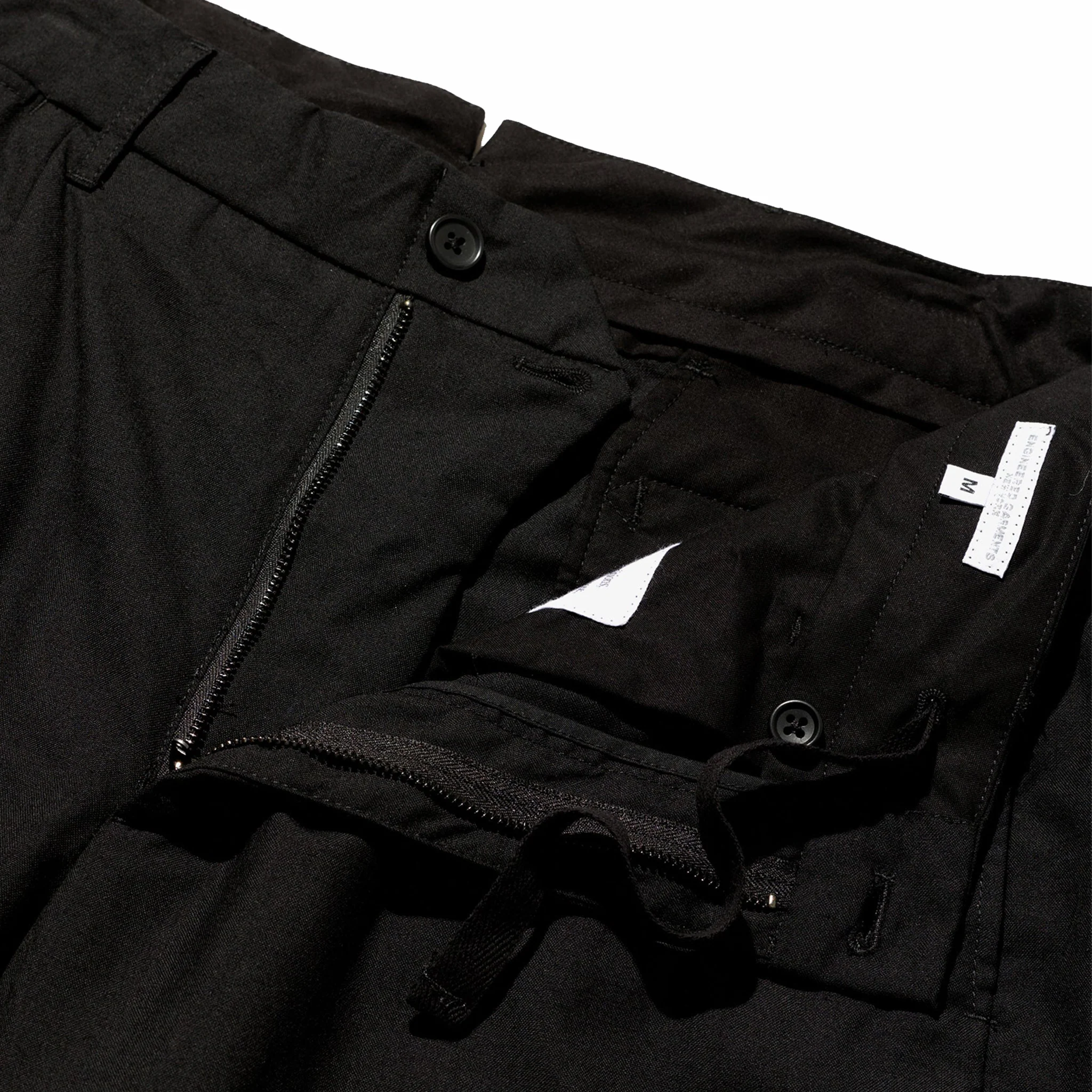 Engineered Garments Andover Pant - Tropical Wool (Black) - Image 3