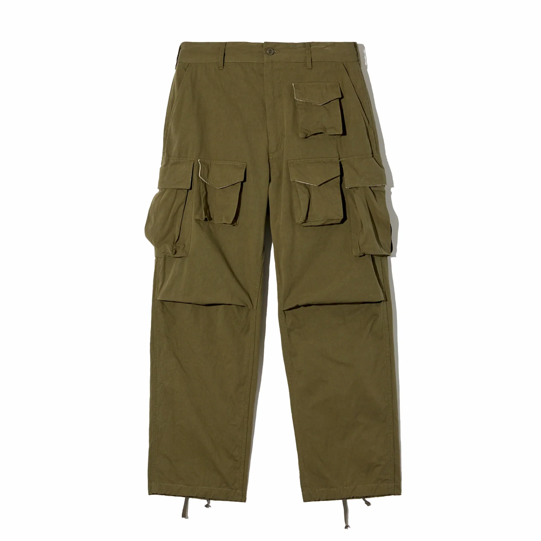 Engineered Garments FA Pant - Cotton Sanded Cloth (Olive)