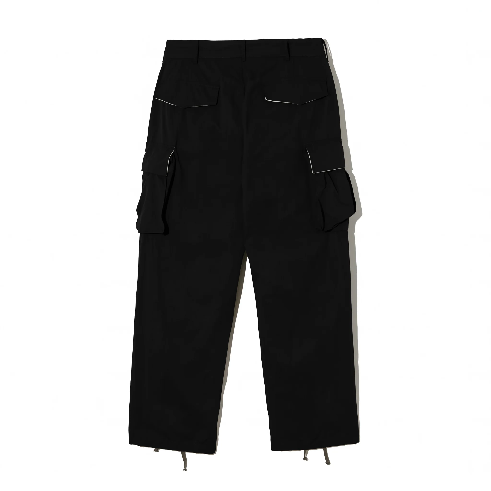 Engineered Garments FA Pant - Lt. Weight Nyco Poplin (Black) - Image 2