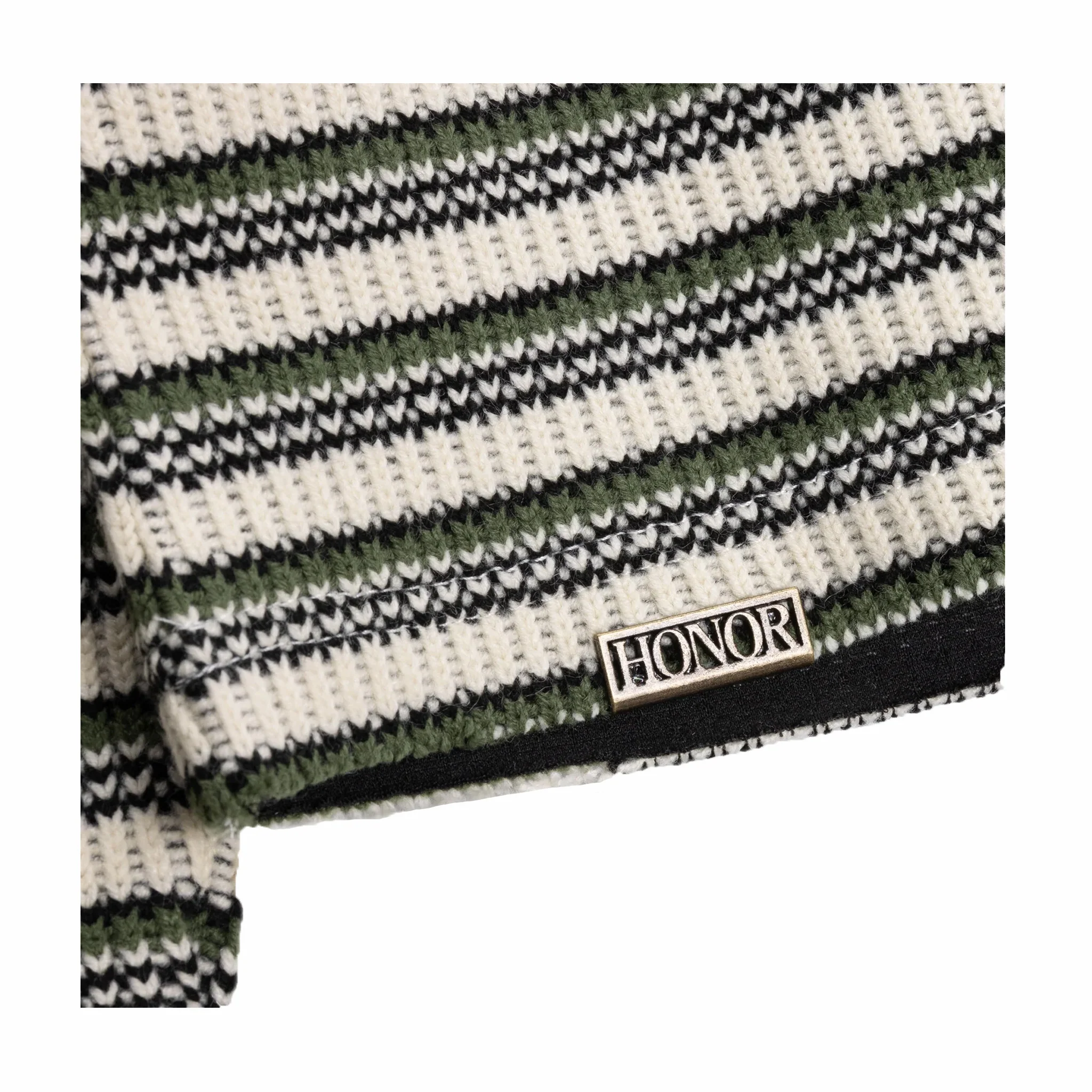 Honor The Gift Speak Striped Crew (Olive) - Image 3