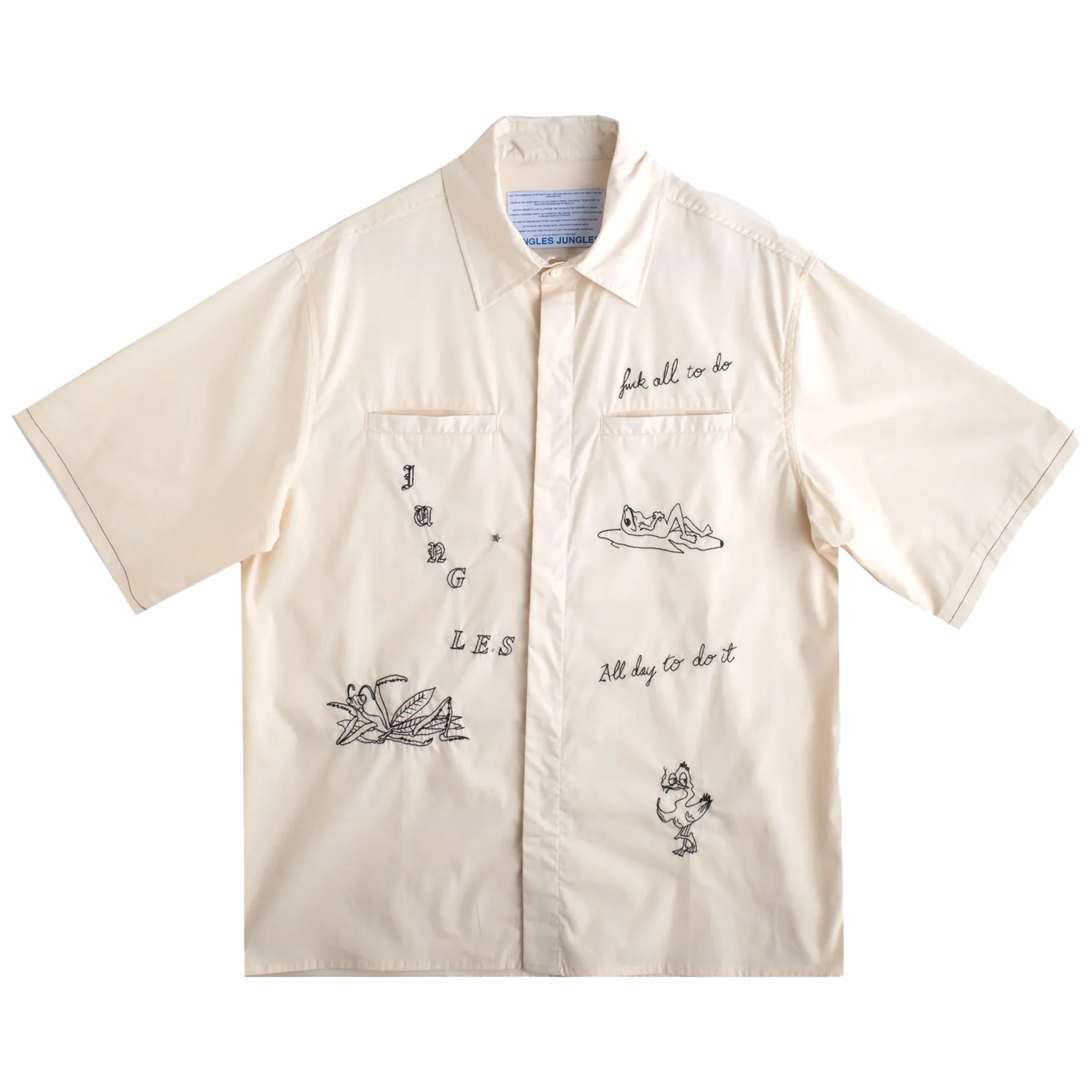 Jungles Fuck All Button Up (Birch)