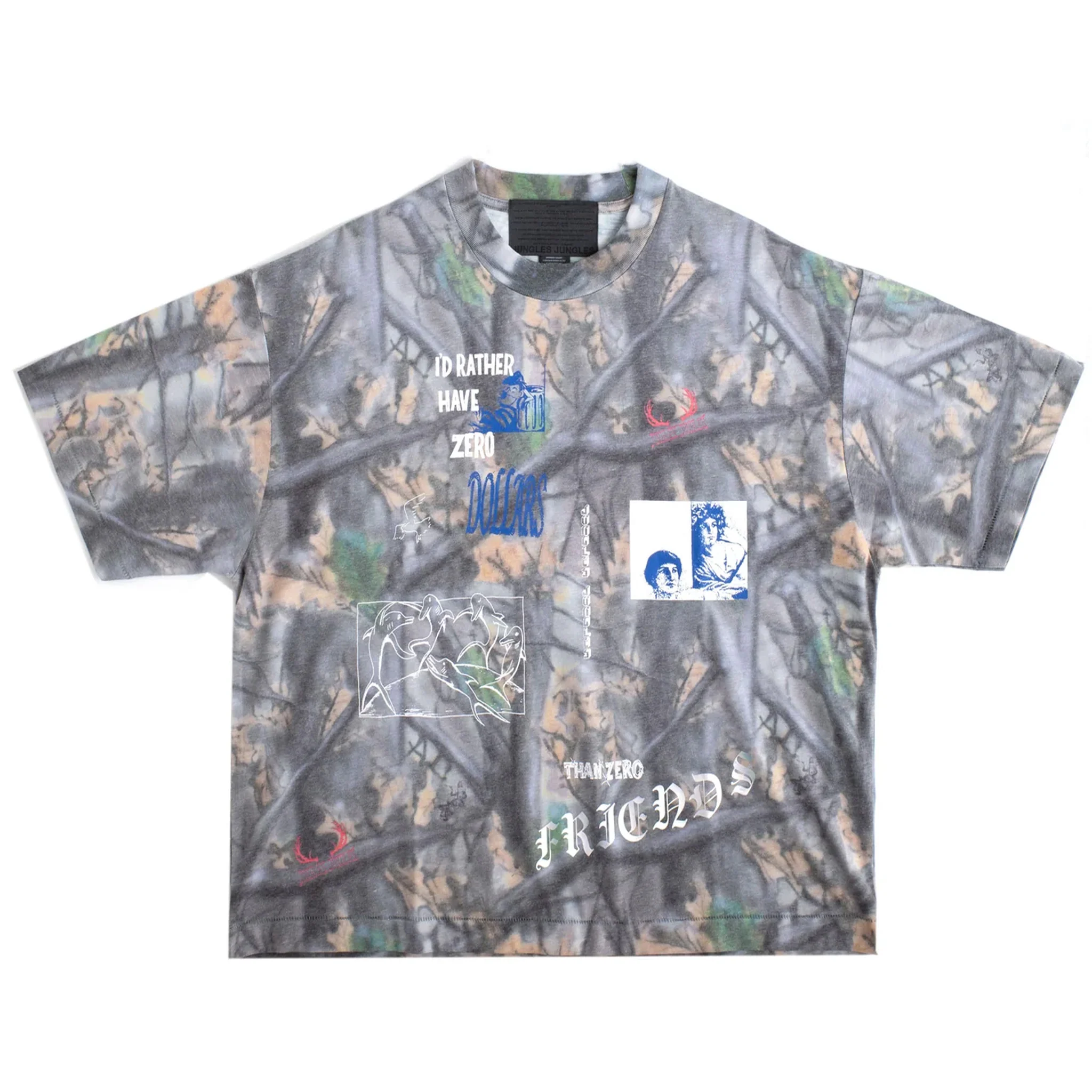 Jungles I'd Rather Camo Tee (Camo)