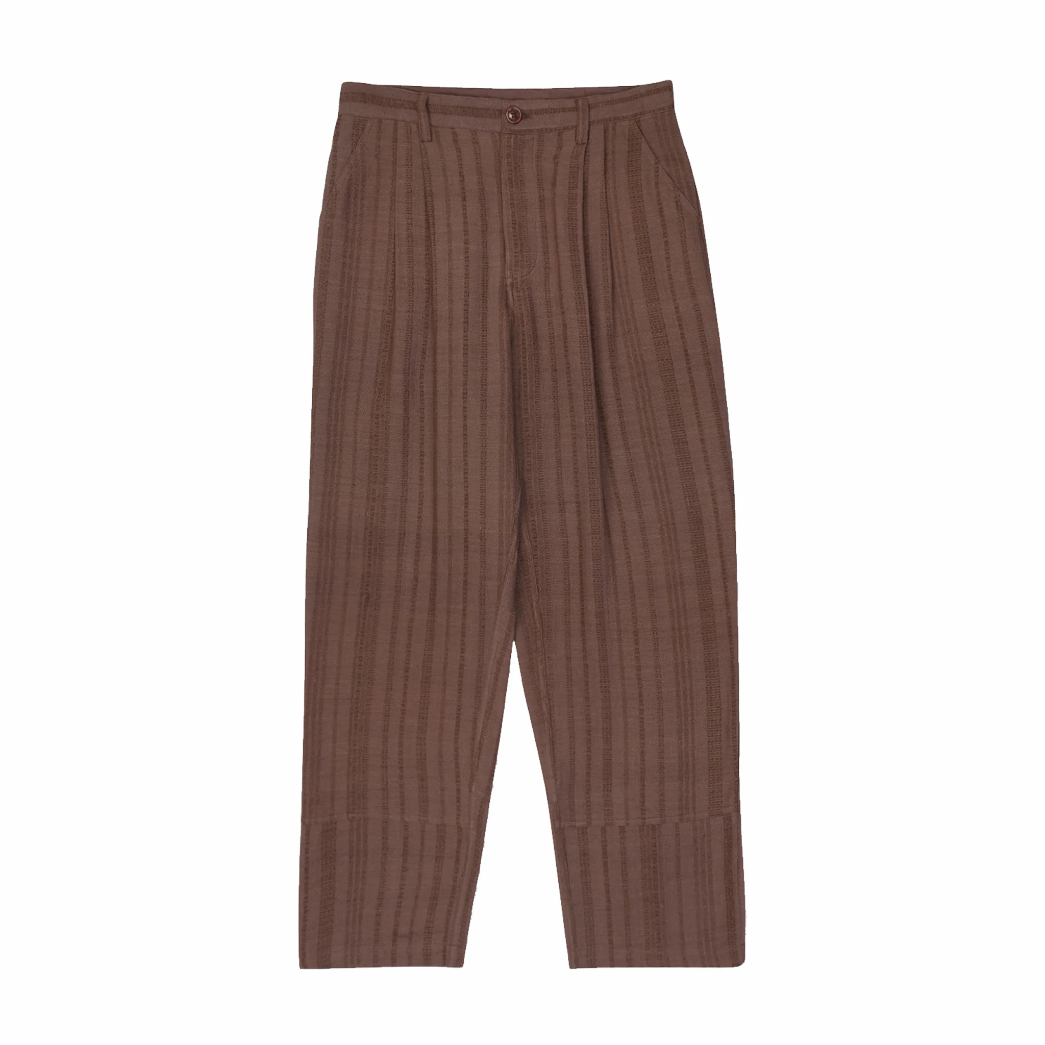 Kardo Antonio Extra Weft Trousers (Ganache)