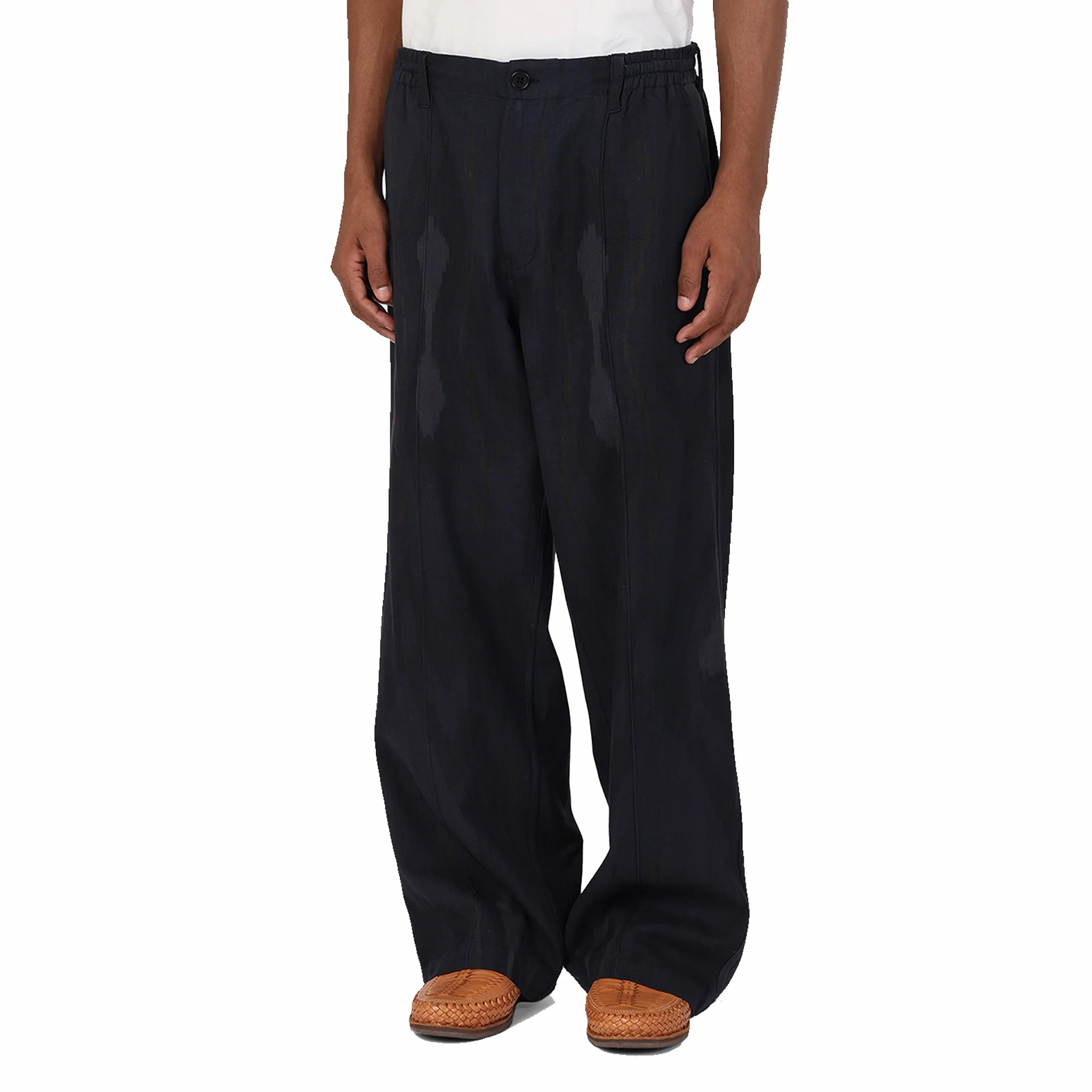 Kardo Kedar Ikat Trousers (Dark Navy) - Image 2