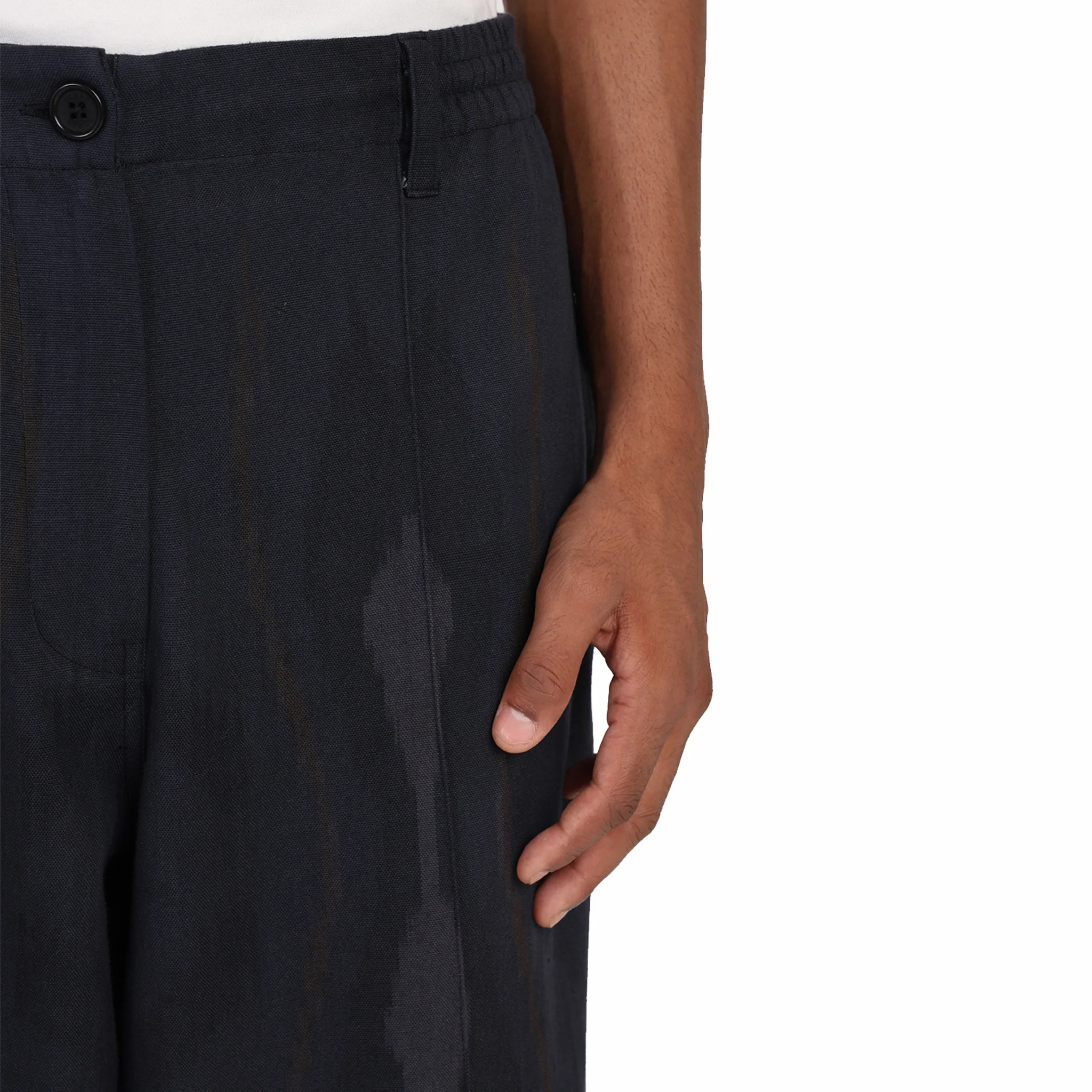 Kardo Kedar Ikat Trousers (Dark Navy) - Image 5