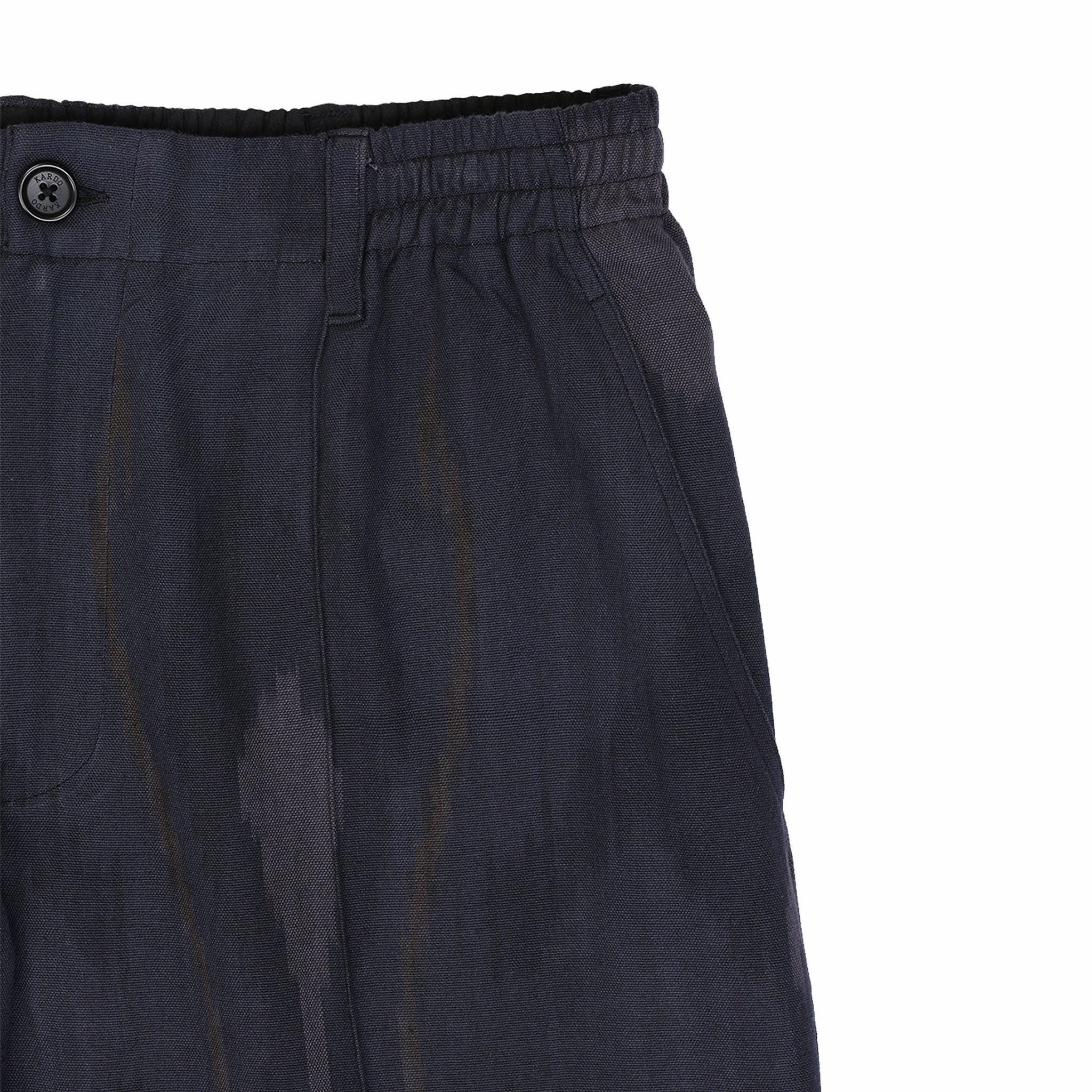 Kardo Kedar Ikat Trousers (Dark Navy) - Image 7