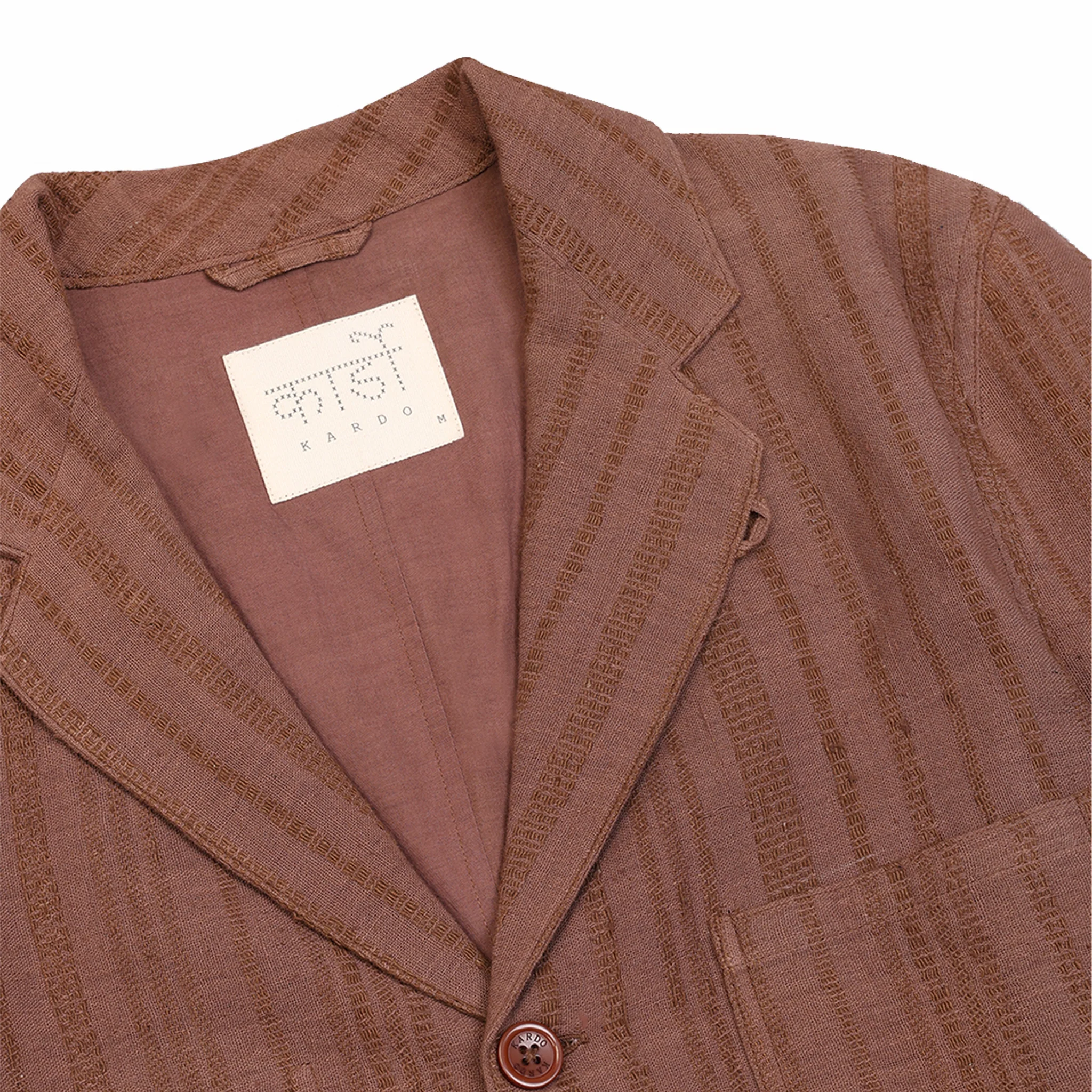 Kardo Somesh Extra Weft Jacket (Ganache) - Image 2