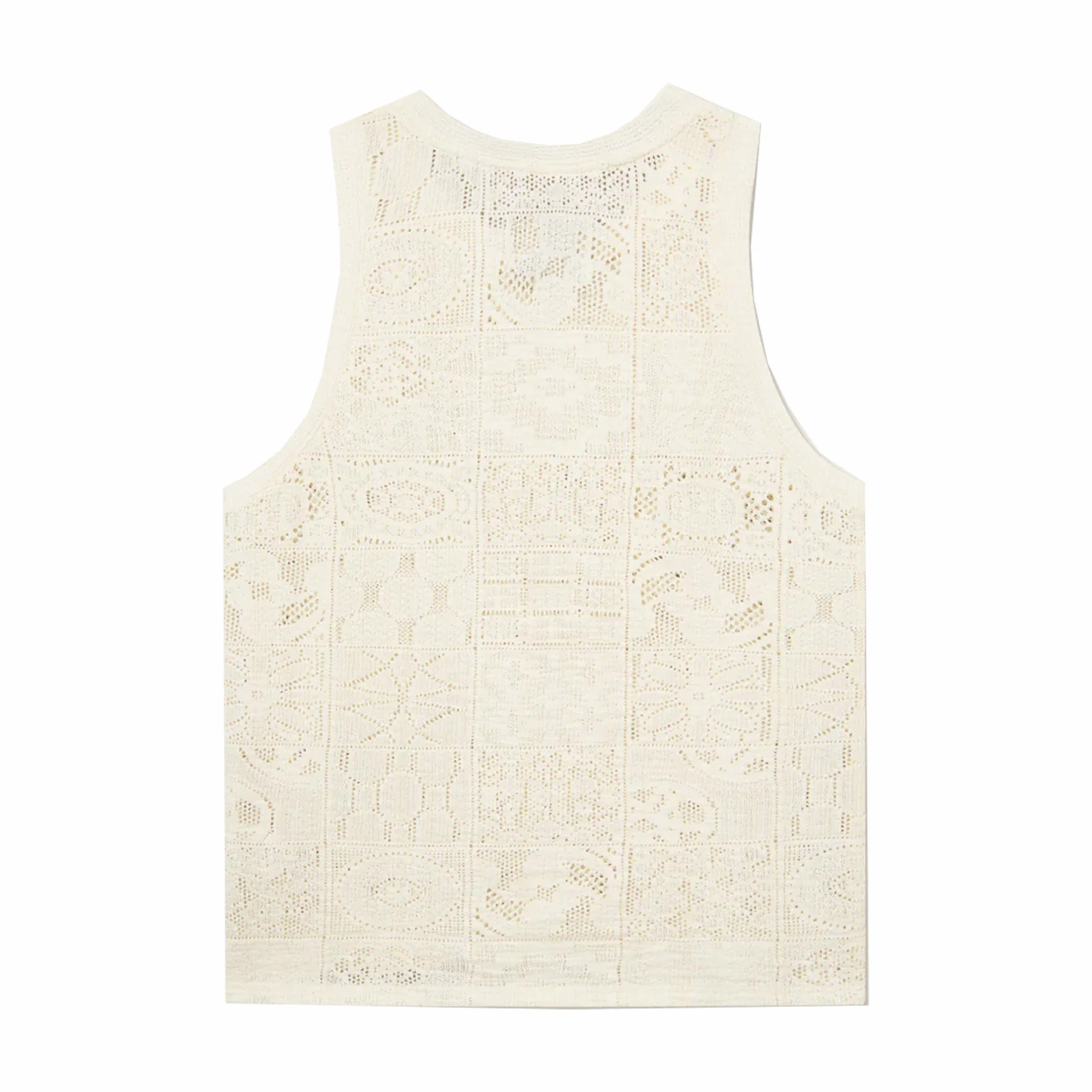 Les Deux Huxi Lace Tank Top (Ivory) - Image 2