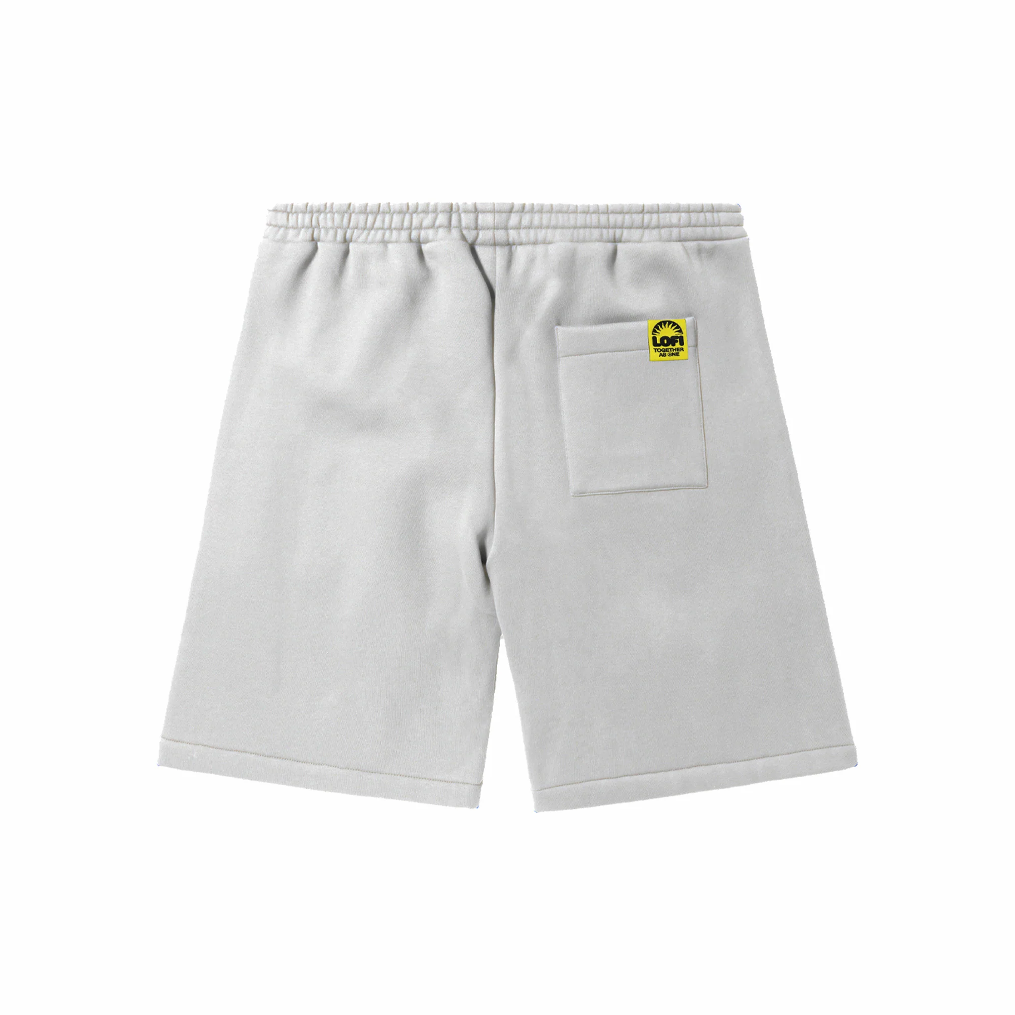 Lo-Fi Basic Parts Fleece Shorts (Cement) - Image 2