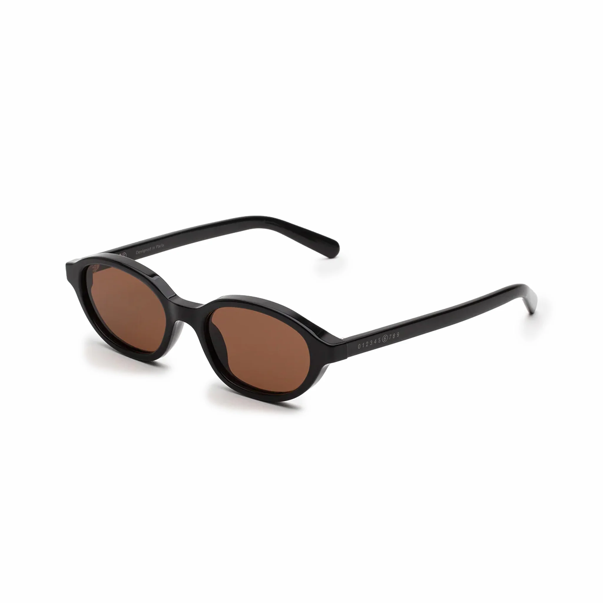 MM6 Maison Margiela 0PK Lunettes 2 Sunglasses (Black/Brown) - Image 3