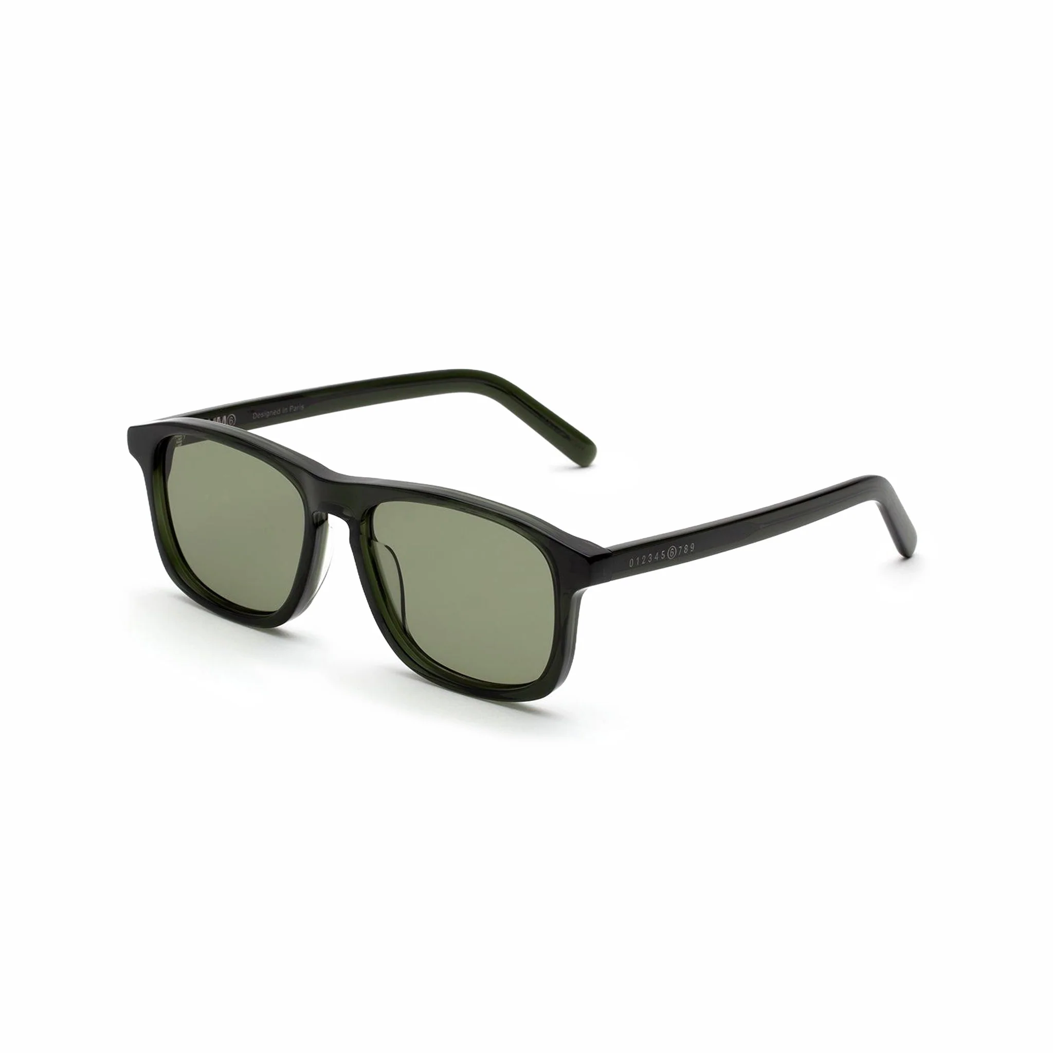 MM6 Maison Margiela 2KS Lunettes 8 Sunglasses (Green) - Image 3