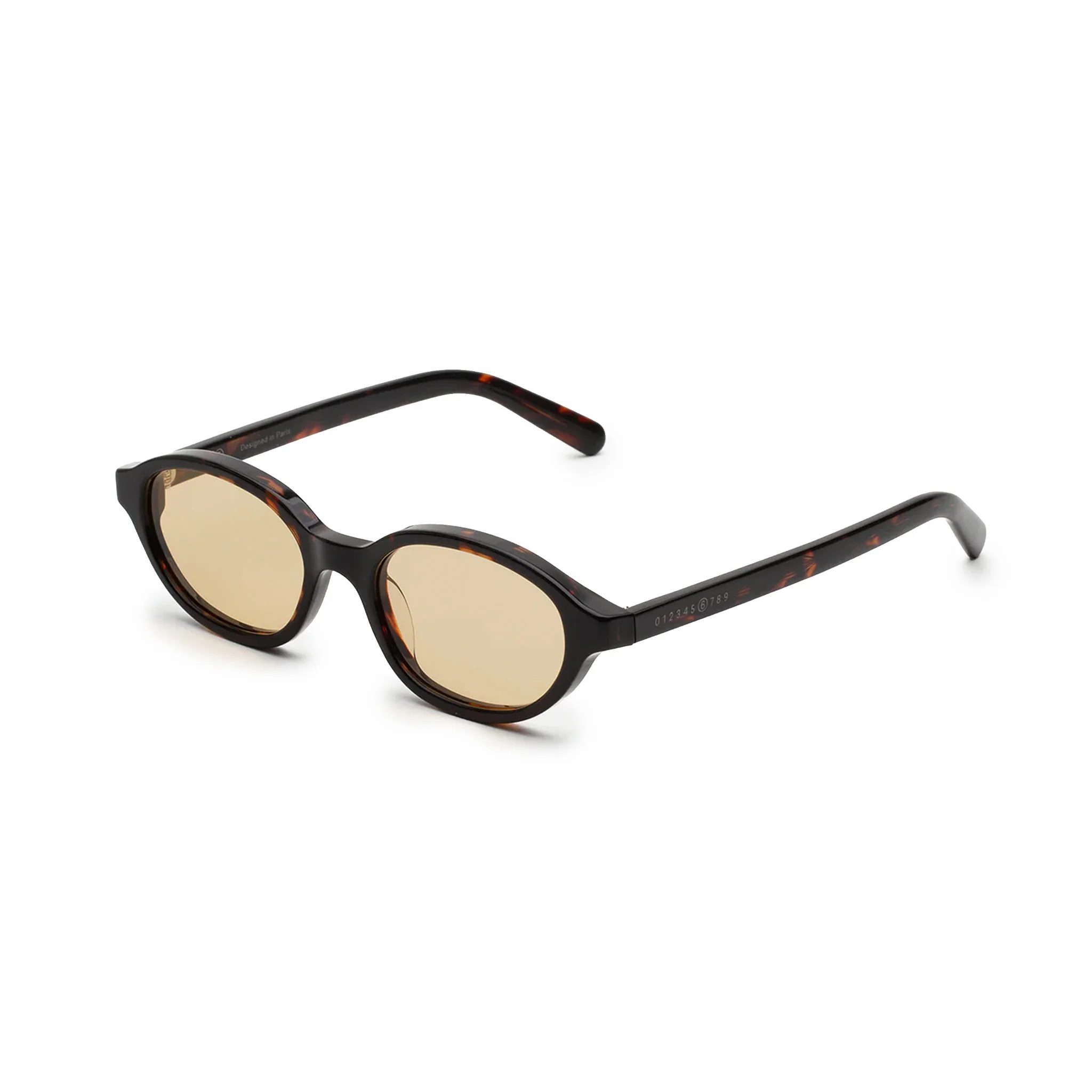 MM6 Maison Margiela 6U2 Lunettes 2 Sunglasses (Havana) - Image 3