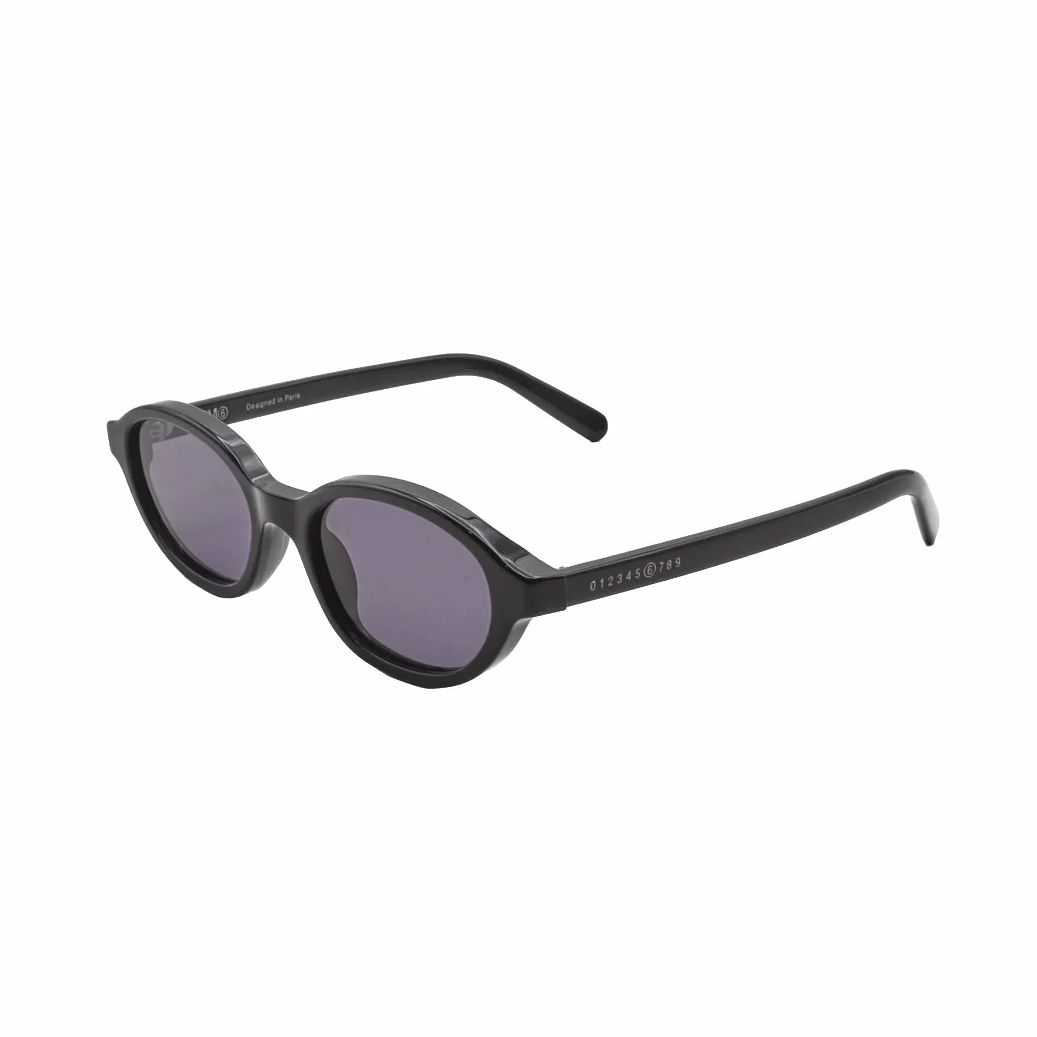 MM6 Maison Margiela WCT Lunettes 2 Sunglasses (Noir) - Image 3