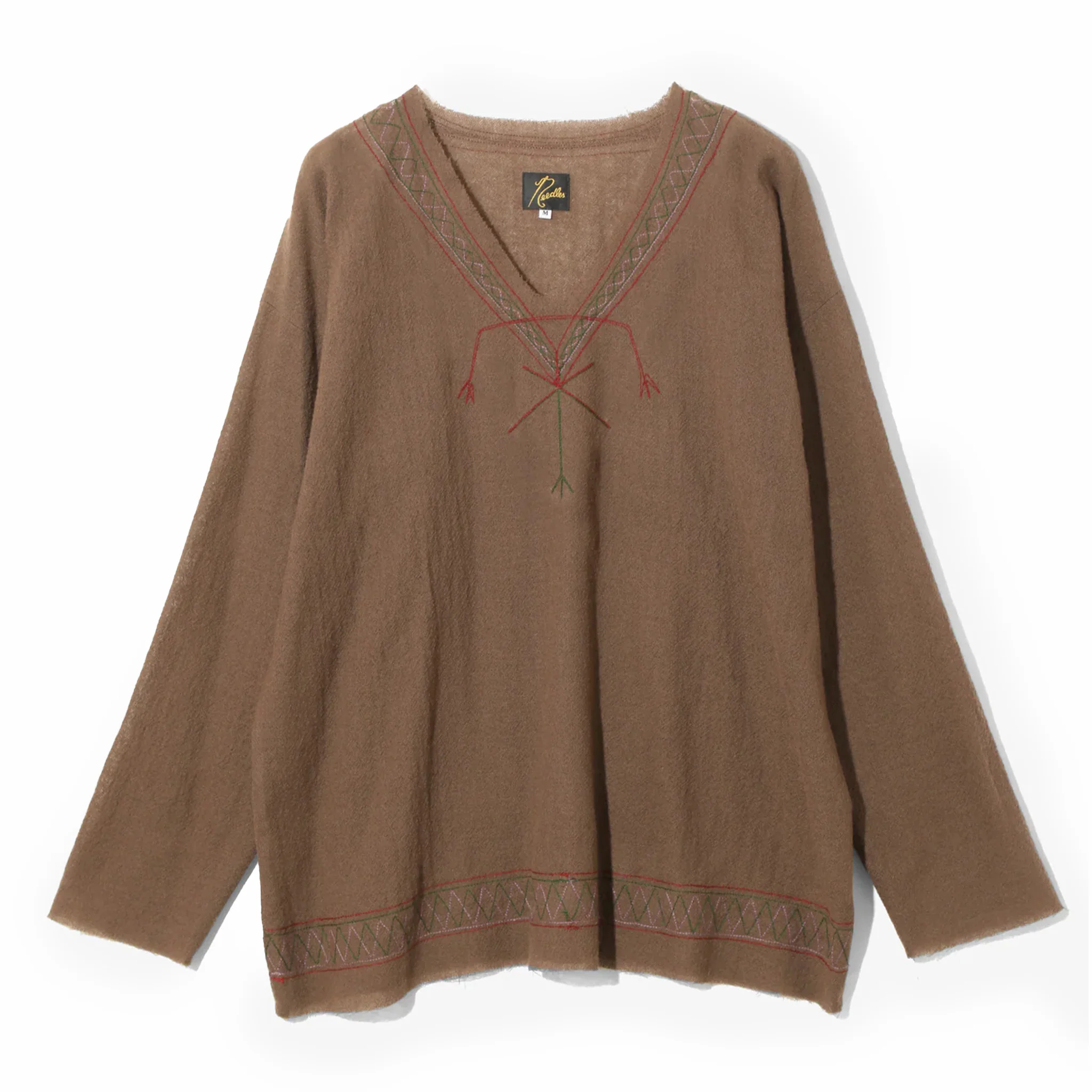 Needles Tunic Shirt - Wool Gauze (Beige)