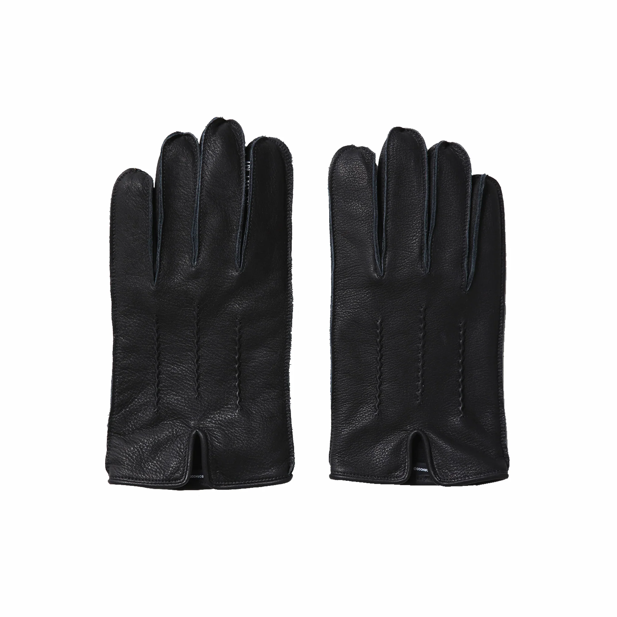 Neighborhood Leather EMB Gloves (Black) - Image 4