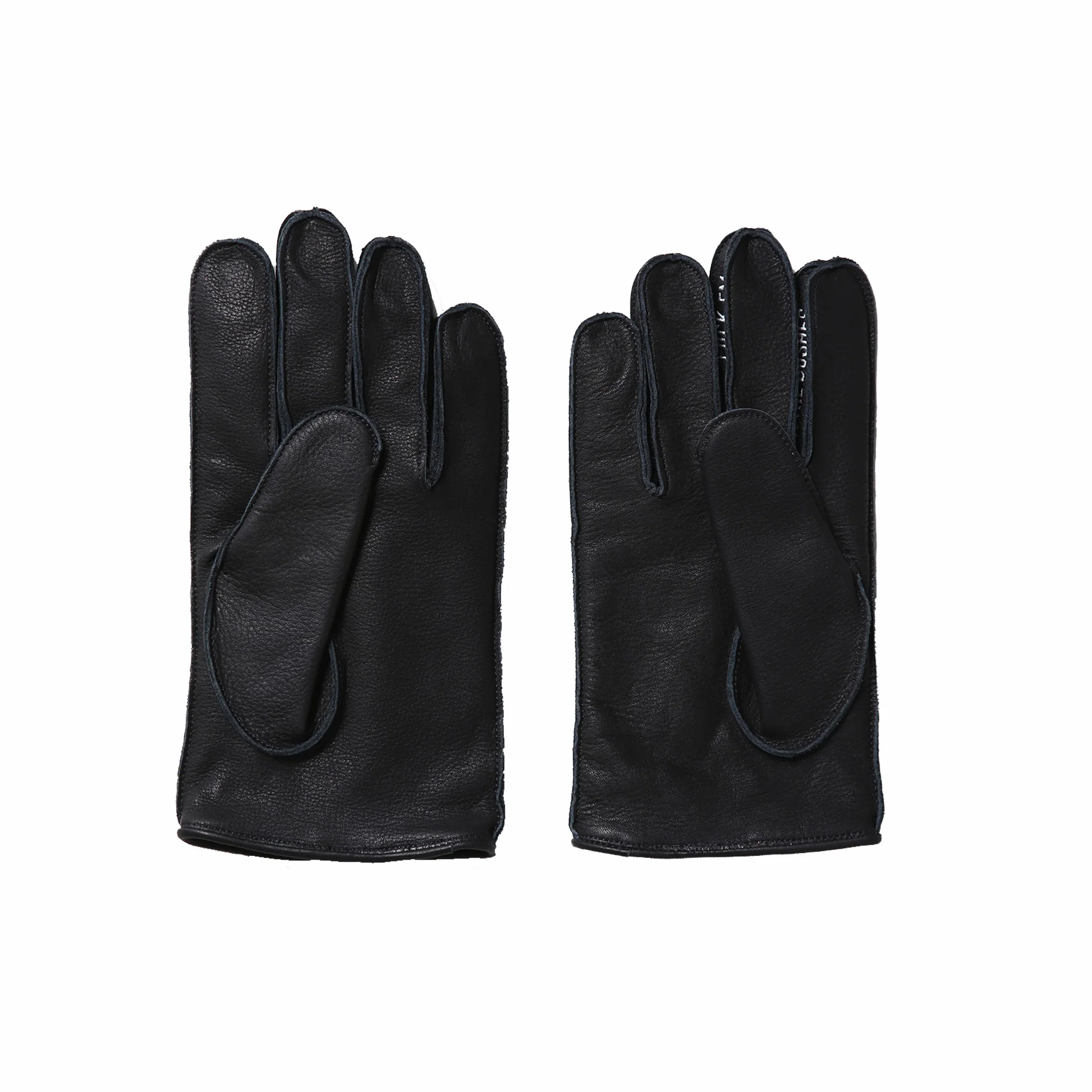 Neighborhood Leather EMB Gloves (Black) - Image 5