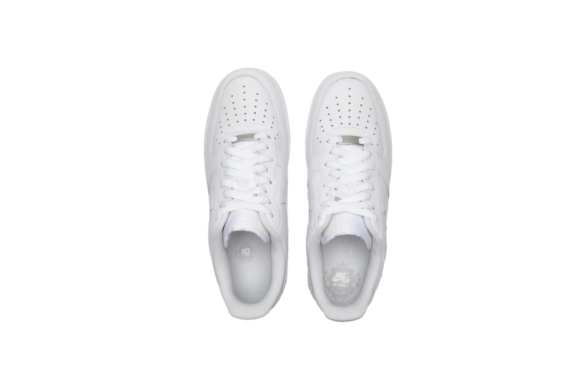Nike Men's Air Force 1 '07 (White/White) CW2288-111 - Image 4