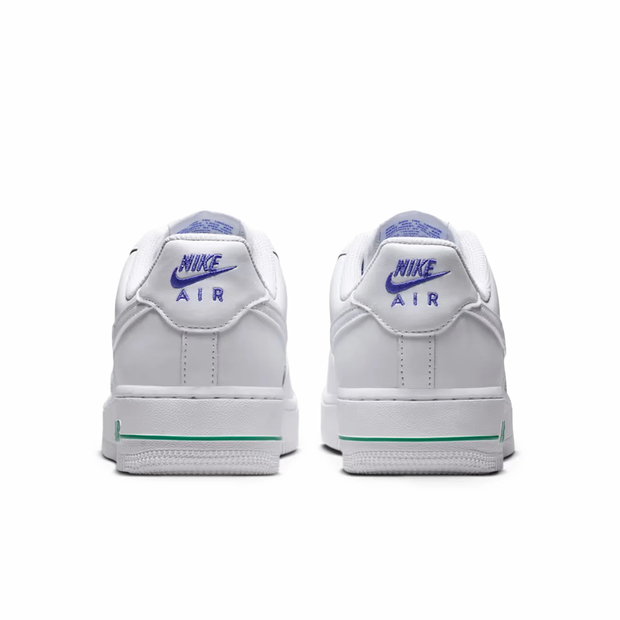 Nike Women's Air Force 1 Low "Persian Violet" (White/White-Persian Violet) - Image 5