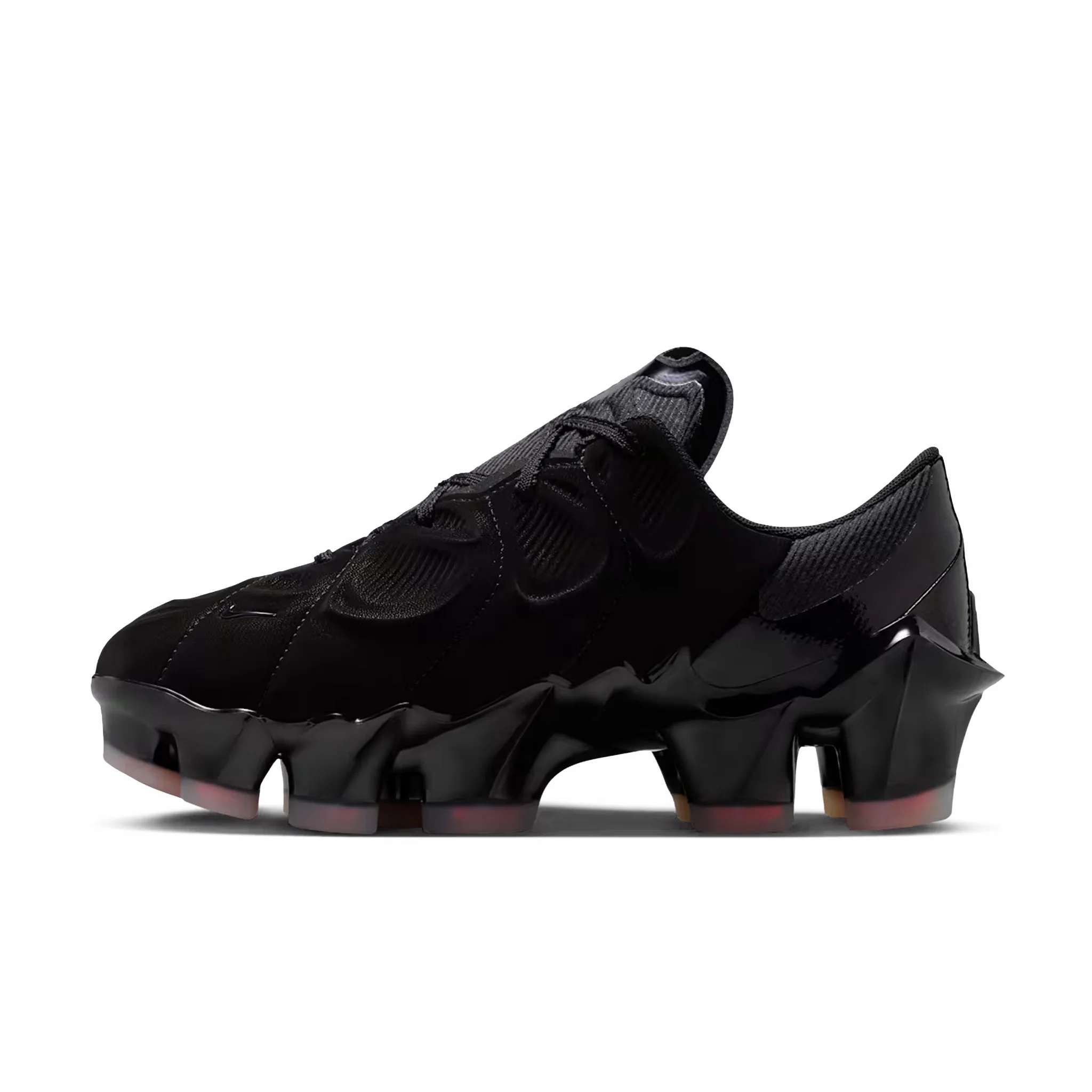 Nike Women's First Sight Mirage (Black/Black-Flash Crimson) - Image 4