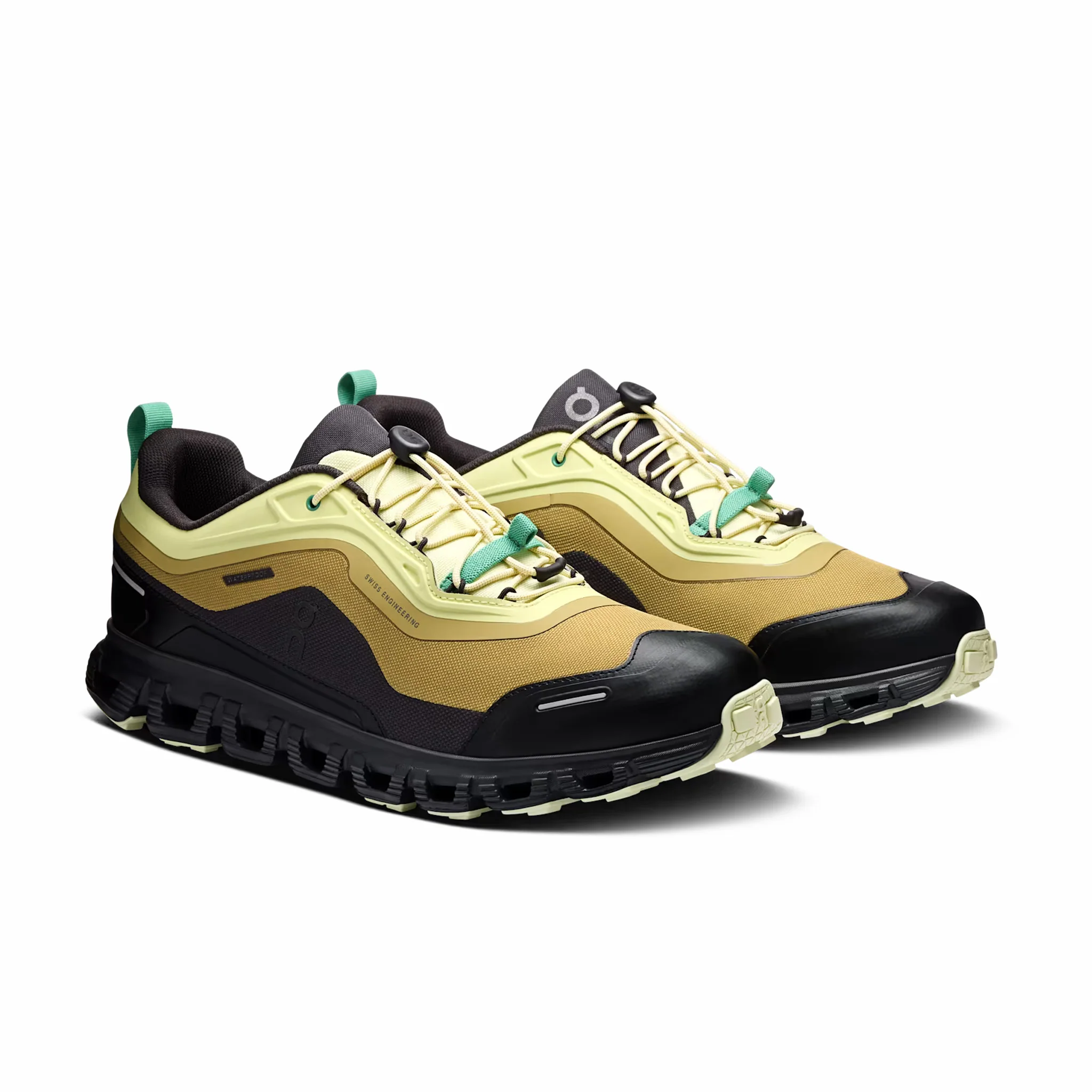 On Men's Cloud 6 Geo WP (Black/Lima) - Image 2