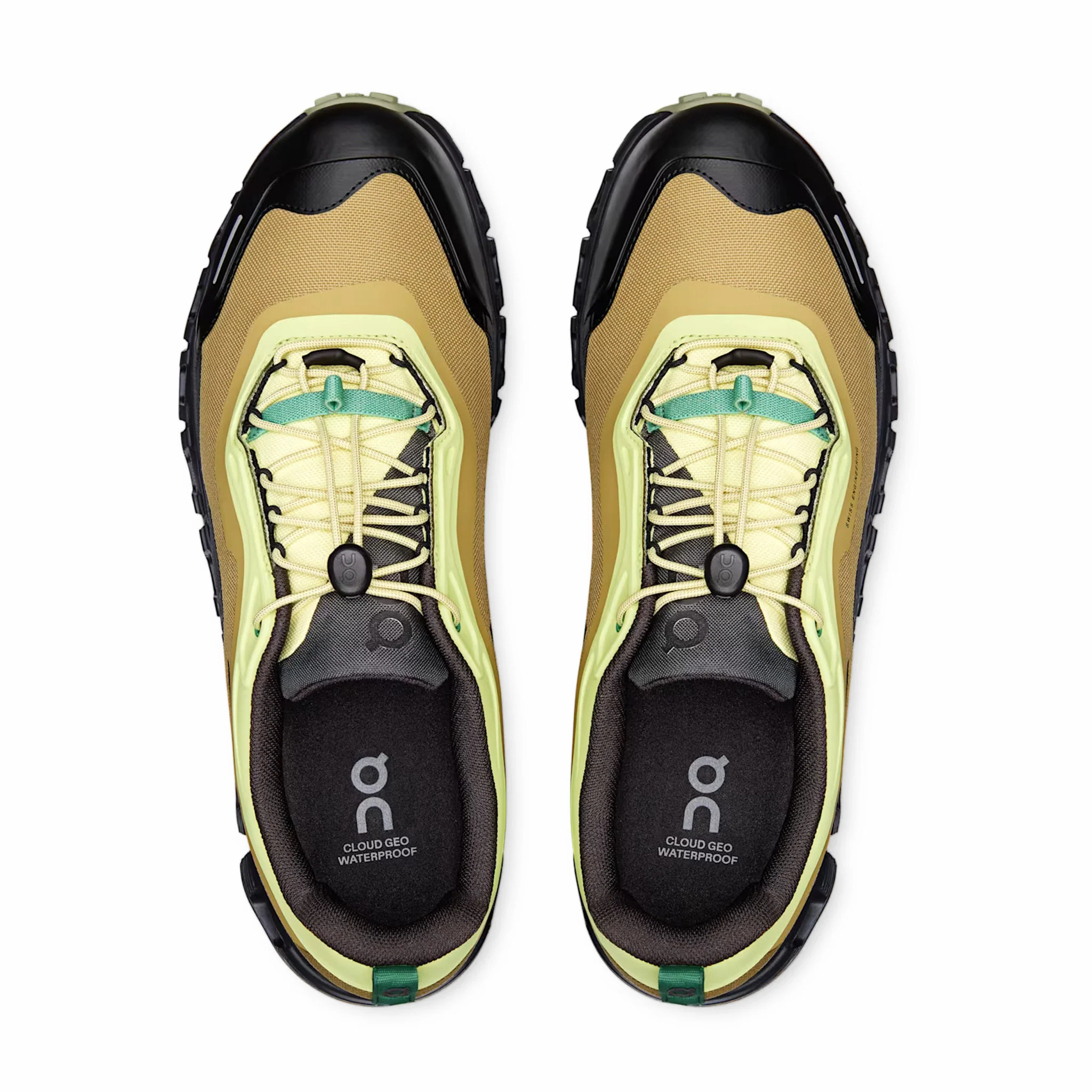 On Men's Cloud 6 Geo WP (Black/Lima) - Image 3