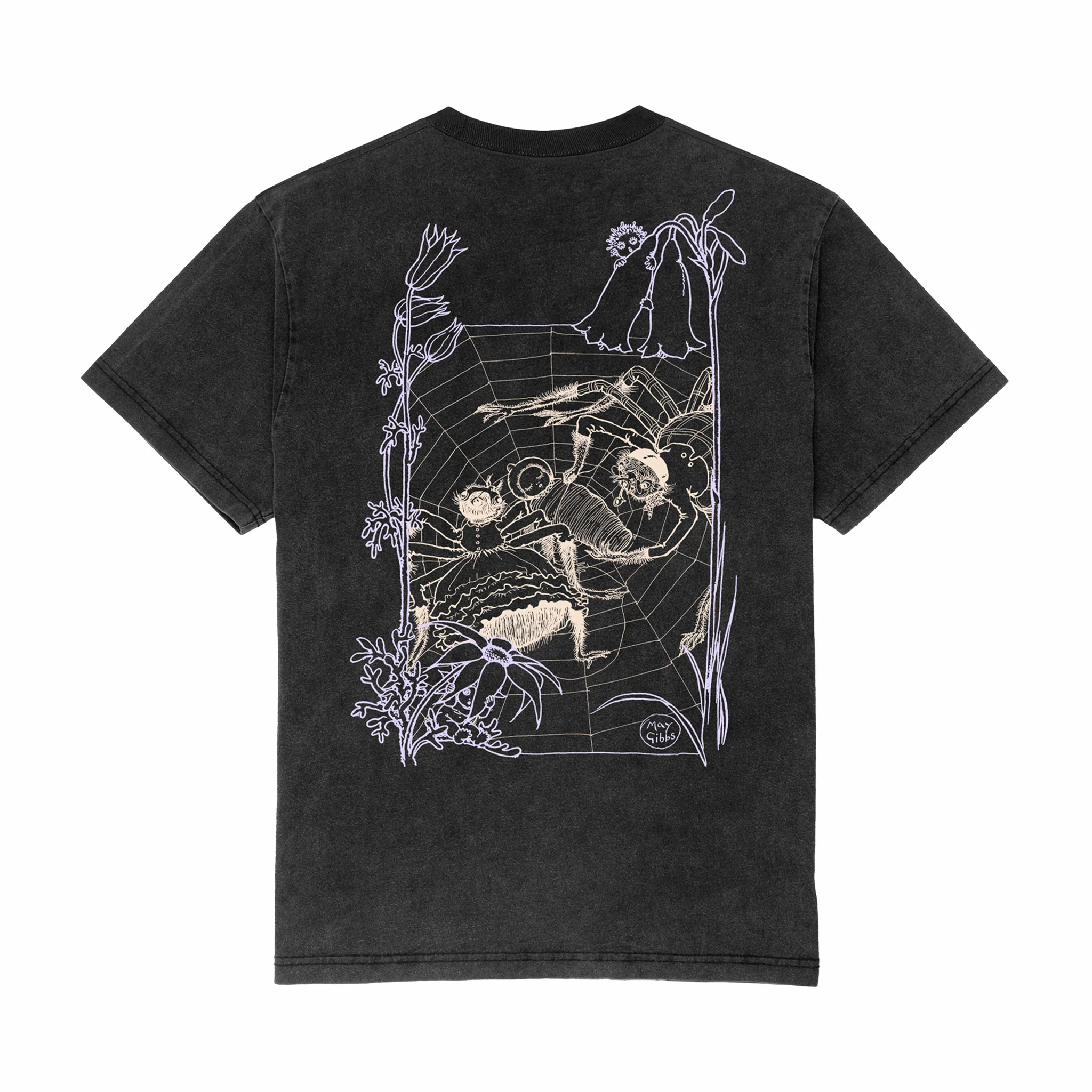 Pass~Port x May Gibbs Webbed Bed Tee (Acid Black) - Image 2