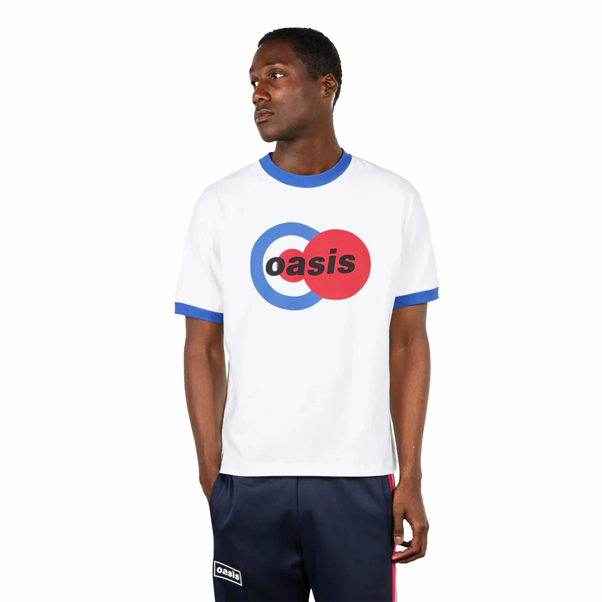 Pleasures x Oasis 1966 Ringer T-Shirt (White) - Image 3