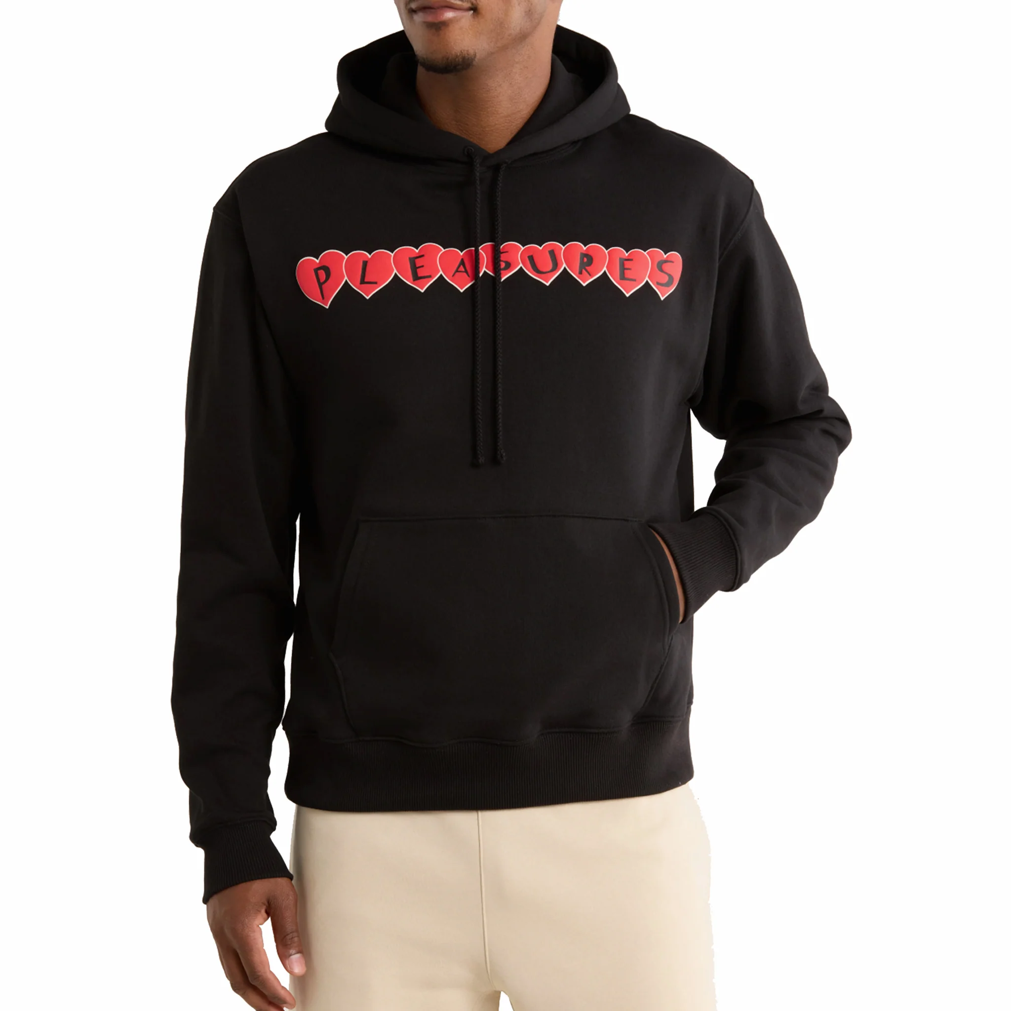 Pleasures Grin Hoodie (Black) - Image 2