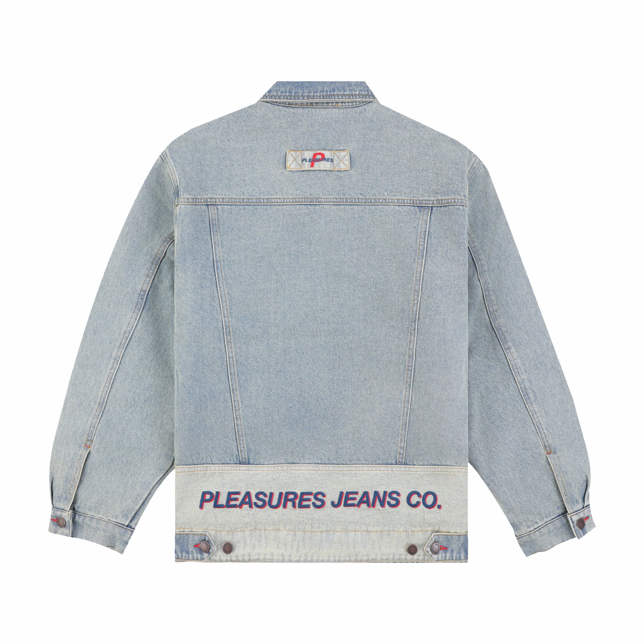 Pleasures Park Insulated Denim Jacket (Indigo) - Image 2