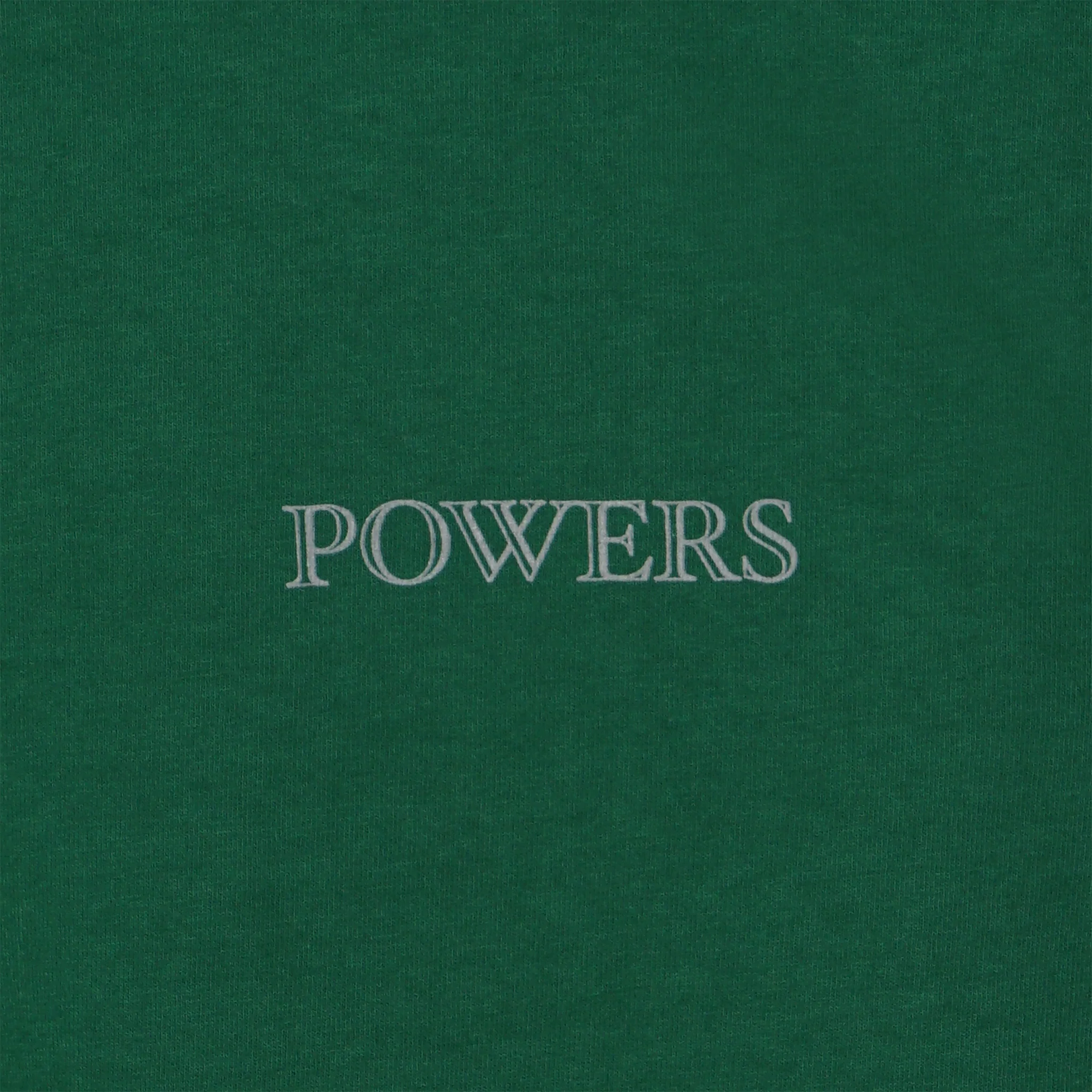 Powers Supply Dog L/S Tee (Dark Green) - Image 4