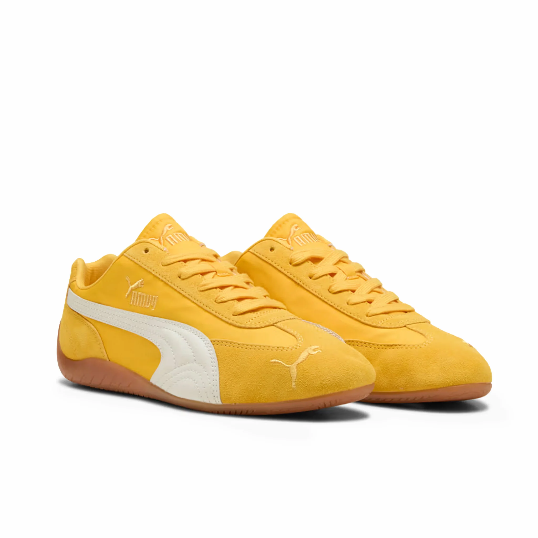 Puma Unisex Speedcat Nylon (Yellow Sizzle/Puma White) - Image 2