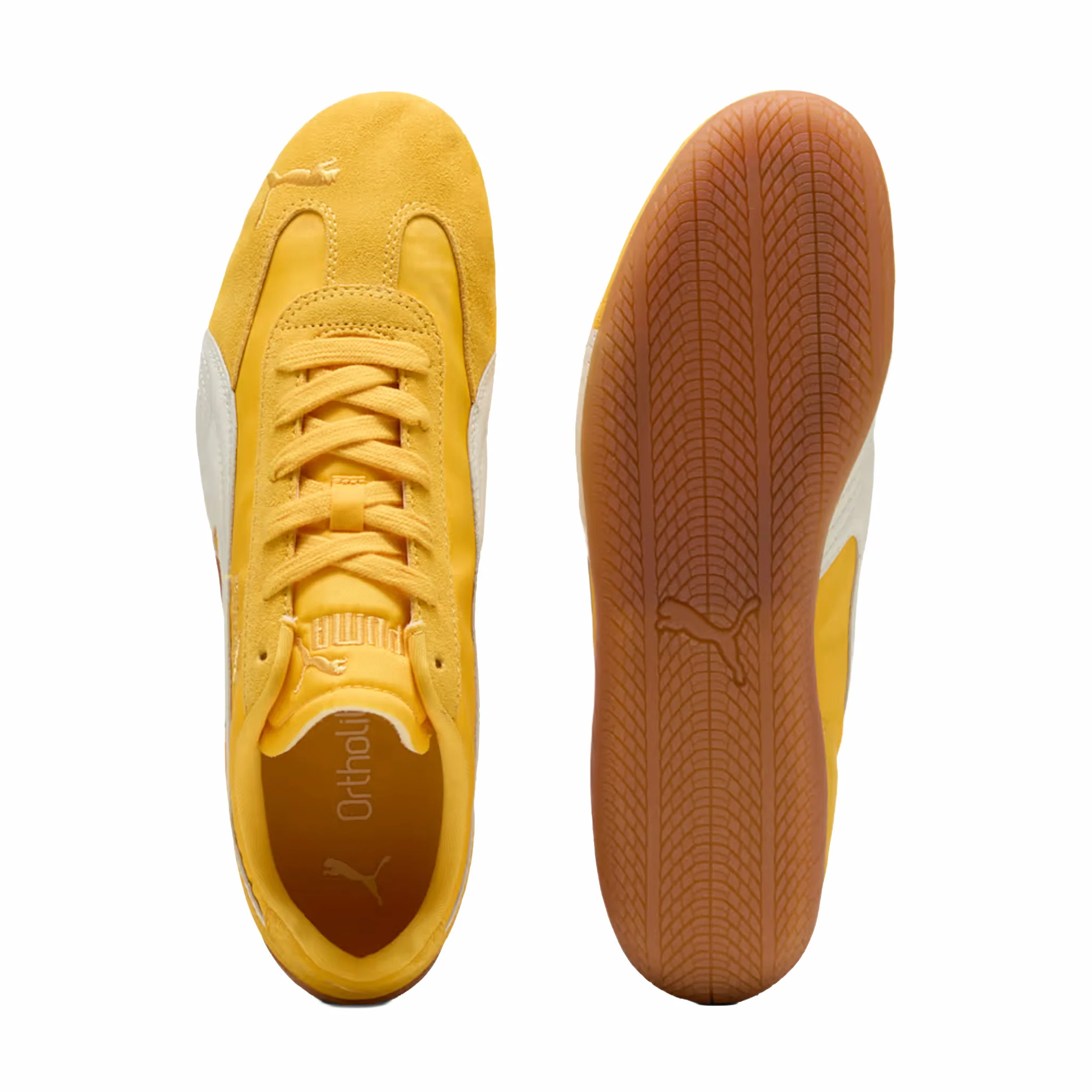Puma Unisex Speedcat Nylon (Yellow Sizzle/Puma White) - Image 3